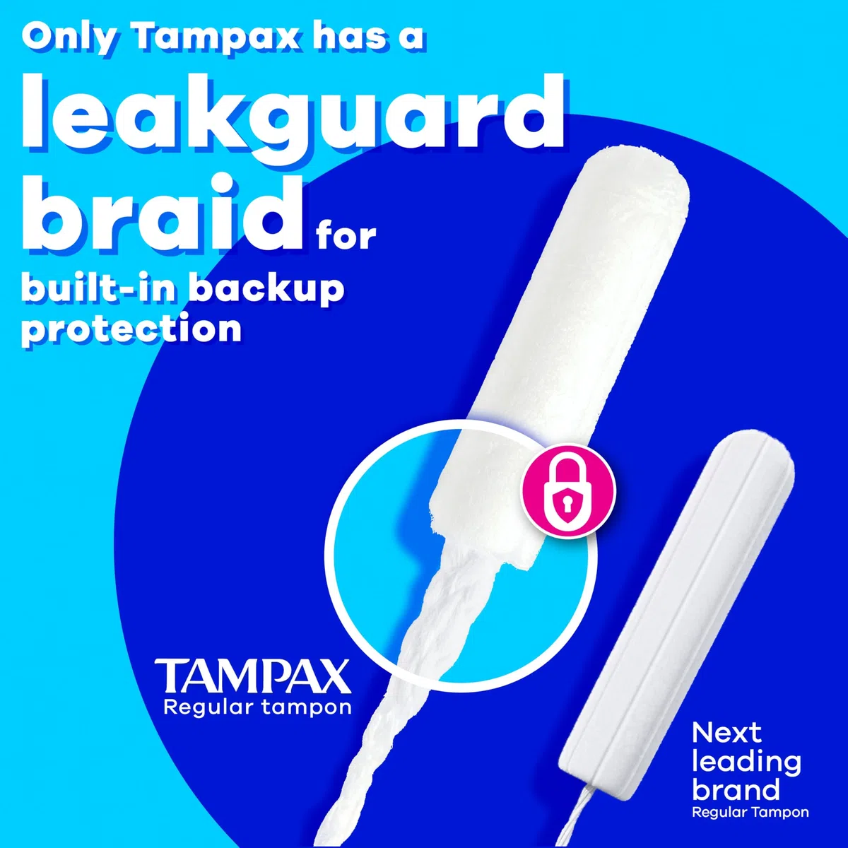 Pearl plastic Triple Pack, Light/Regular/Super Absorbency, Unscented Tampons, 50 Count by Tampax