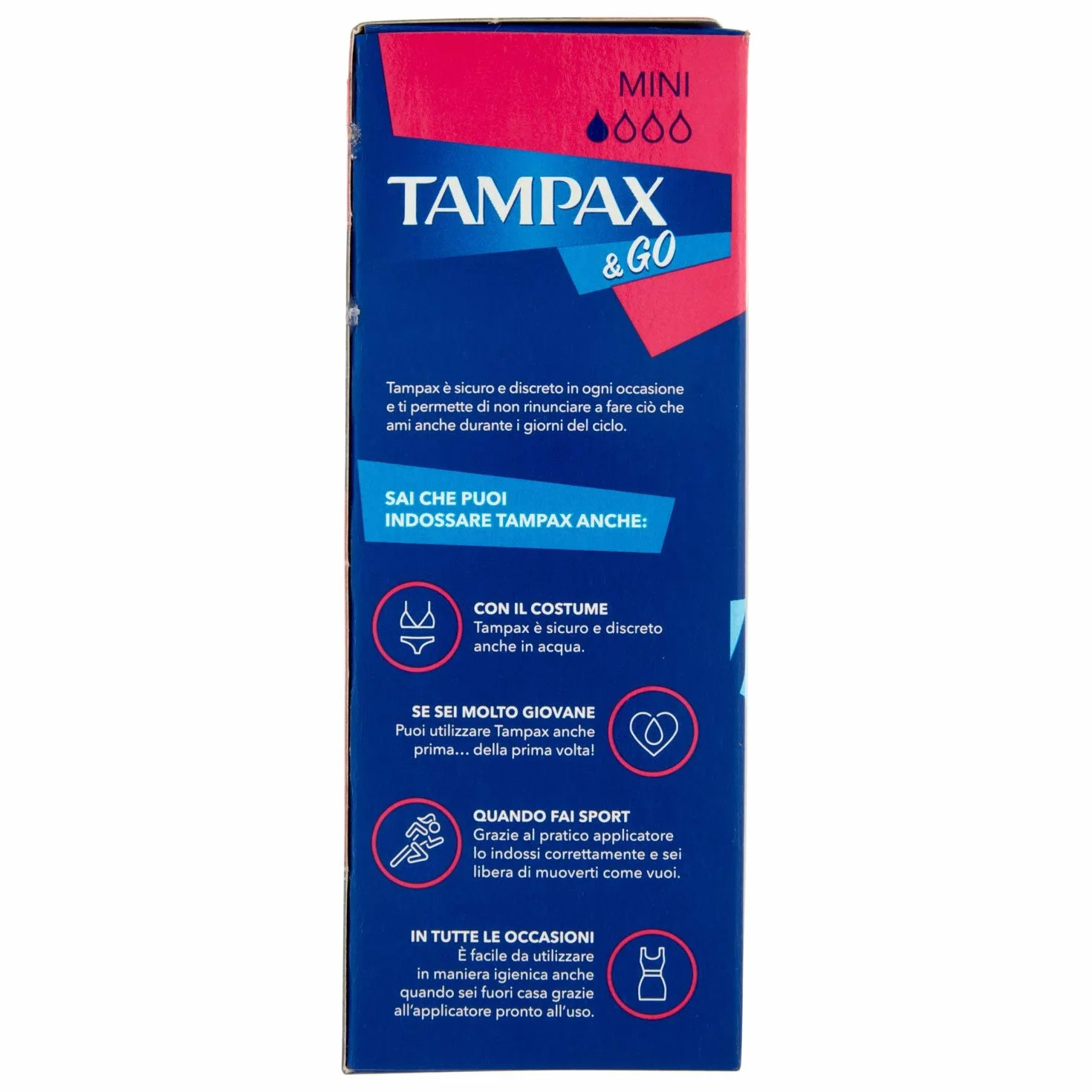 Tampax Tampons Mini- 18 pièces