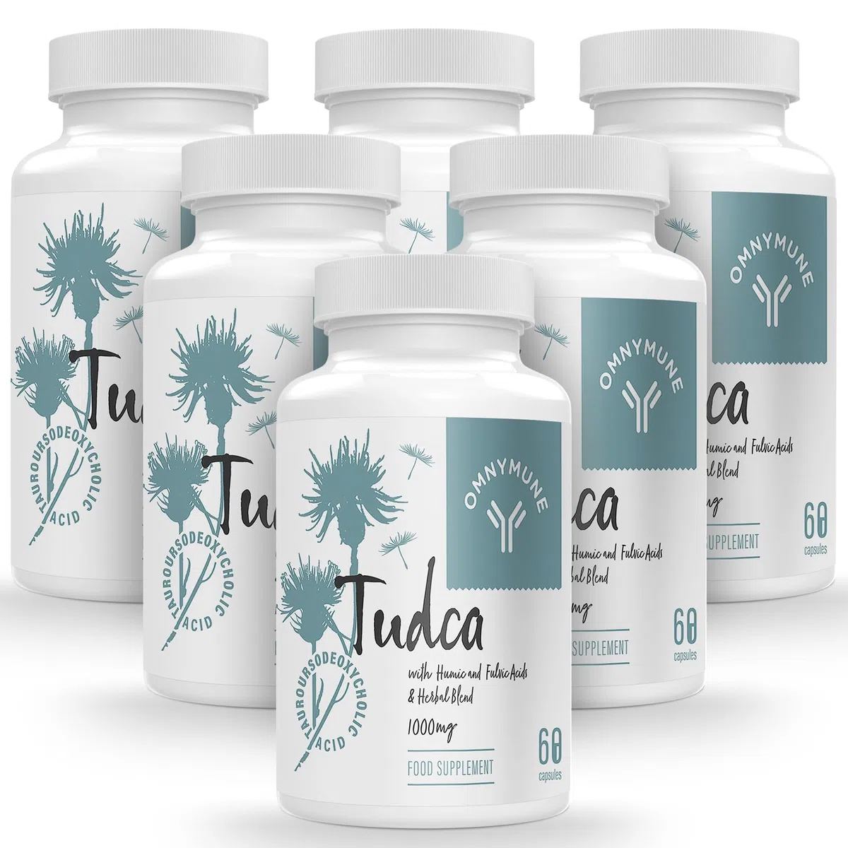 TUDCA – Supplément de Qualité – 1000 mg par Portion, Acide Tauroursodésoxycholique, 360 Gélules