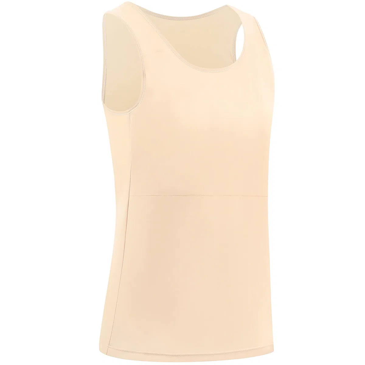 XUJI Binder poitrine Transgenre Tomboy Respirant Lien long Pullover
