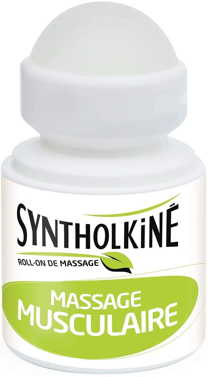 SyntholKiné Roll-On de Massage Tensions Musculaires 2x50 ml