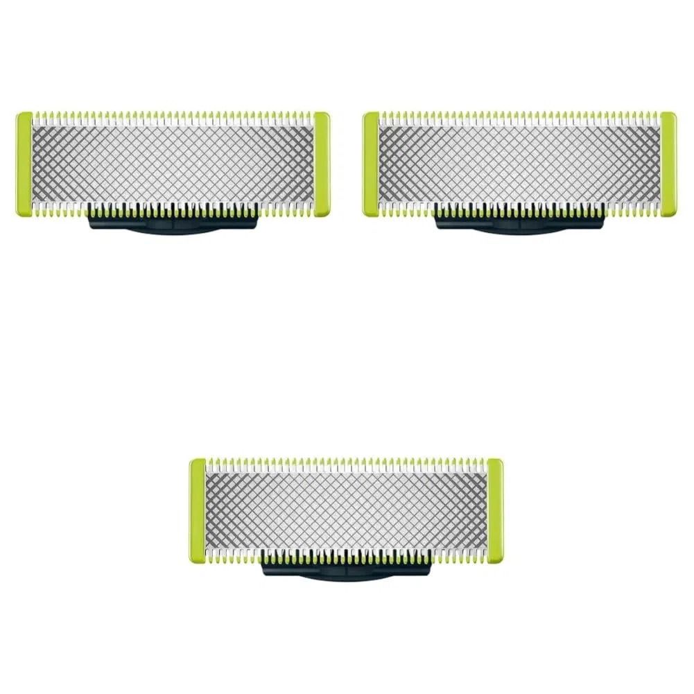Lames de Remplacement OneBlade Compatible – NeoBlade® – Pack de 3 – Acier Inoxydable Haute Précision | Rasage Doux & Longue Durée