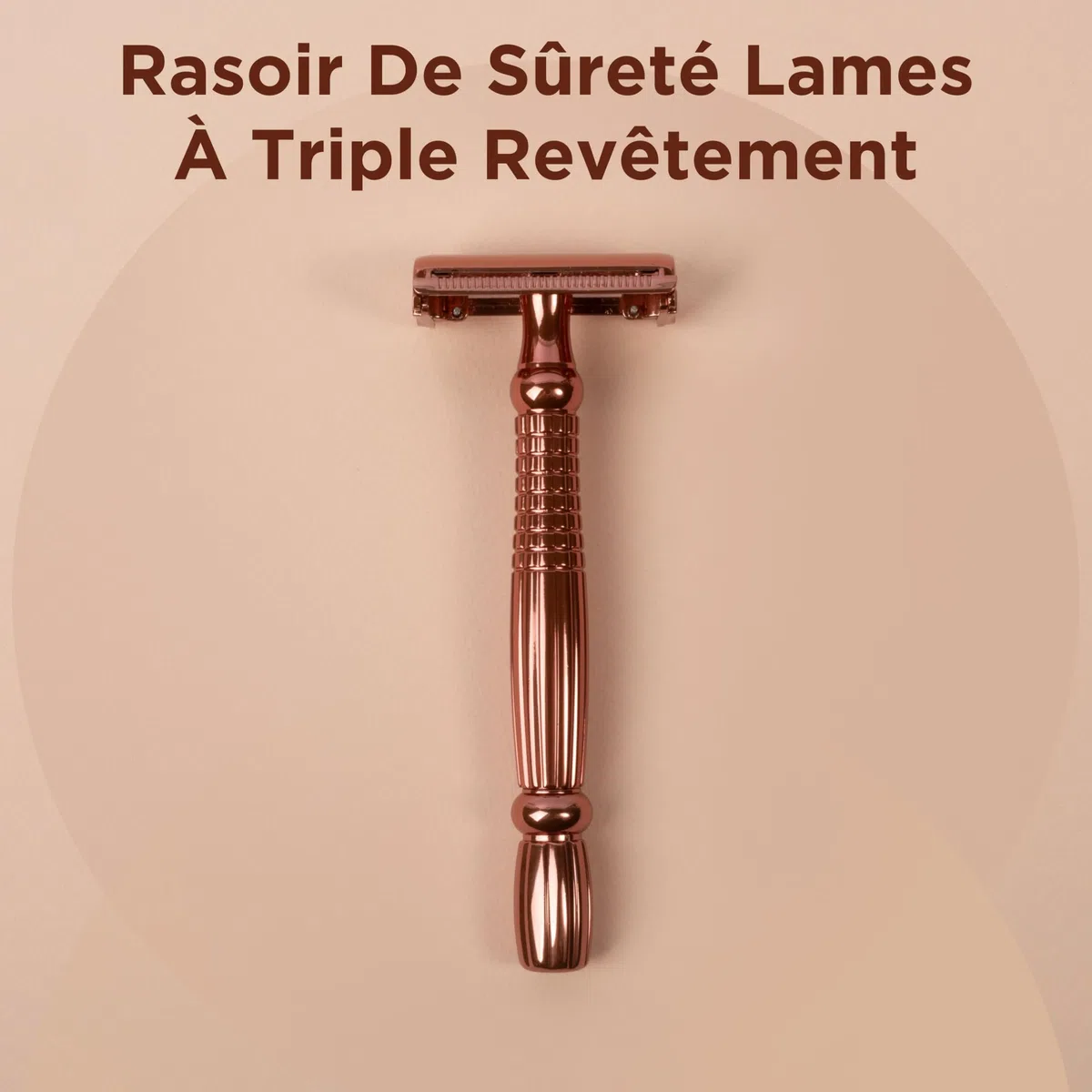 Wilkinson Sword Intuition Rose Gold rasoir pour femmes, pour la routine de soin, pack contenant 1 manche de rasoir réutilisable et 10 lames de rechange