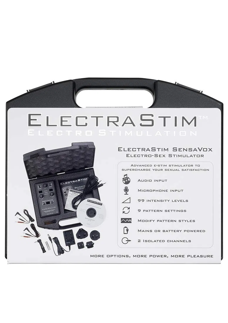 Electrastim SensaVox EM 140 Electrobox Electrosexe Article BDSM
