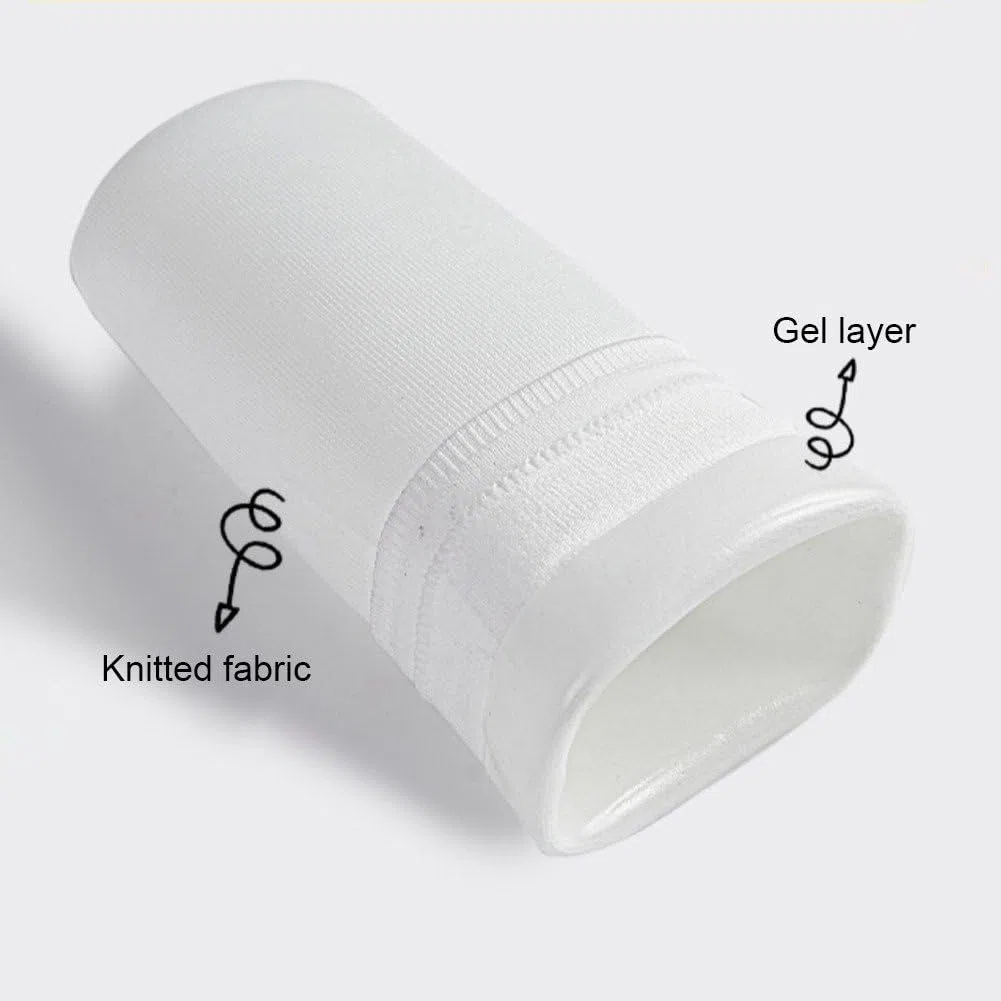 Chaussettes De Protection en Silicone Épais pour Prothèses, Chaussettes Élastiques pour Amputés, Manchon Souple De Protection du Moignon pour Le Confort Protection des Membres.