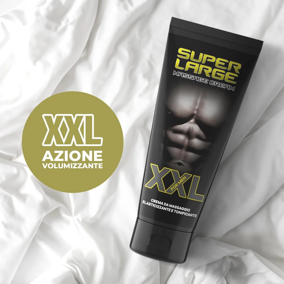 INTIMATELINE | Super Large - Crème Volumisante pour le Pénis, Augmente le Volume et la Fermeté, 75 ml