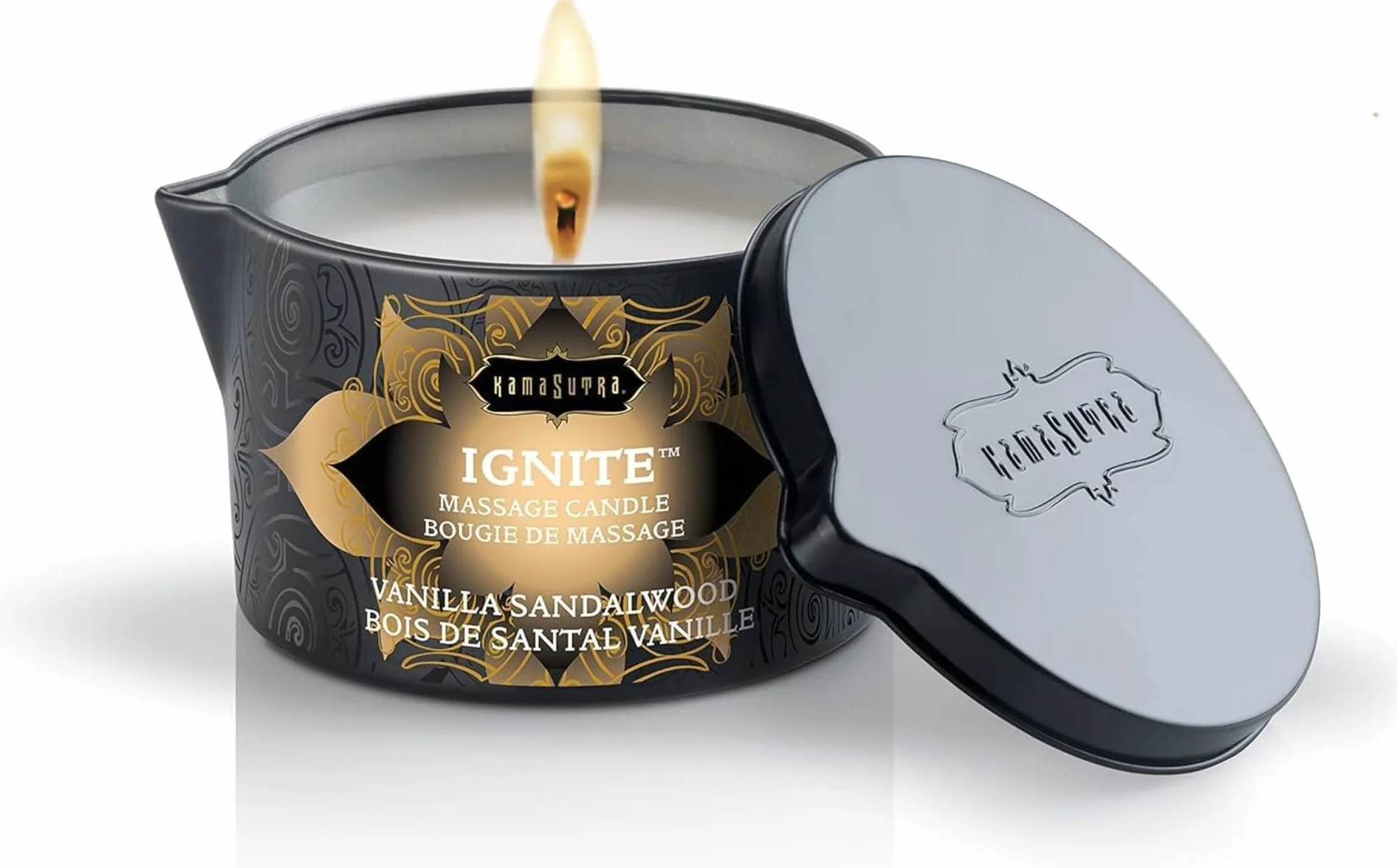Kamasutra Bougie de Massage Sandalo 170 g