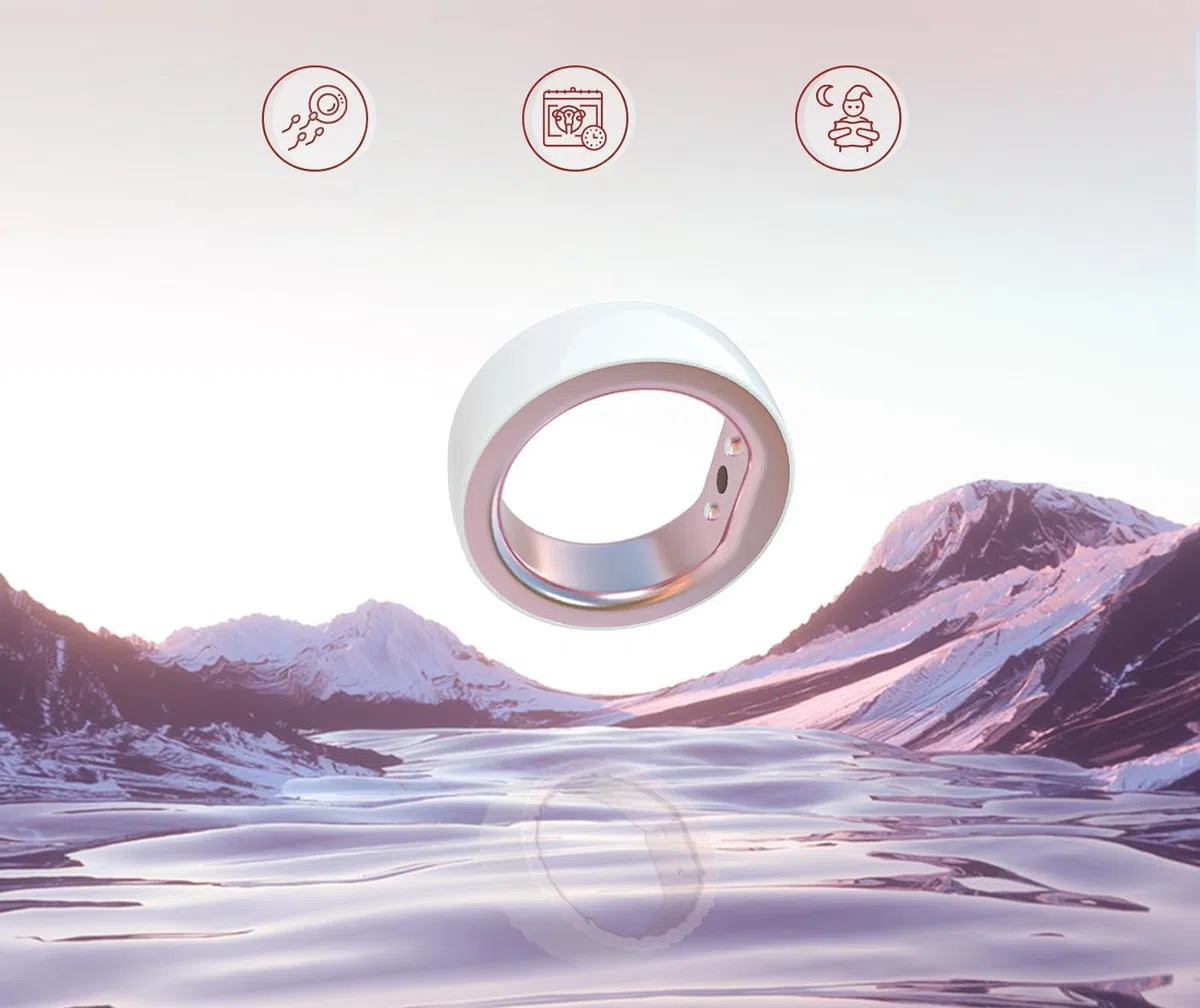 Bague connectée de suivi de fertilité et d'ovulation, taille 9
