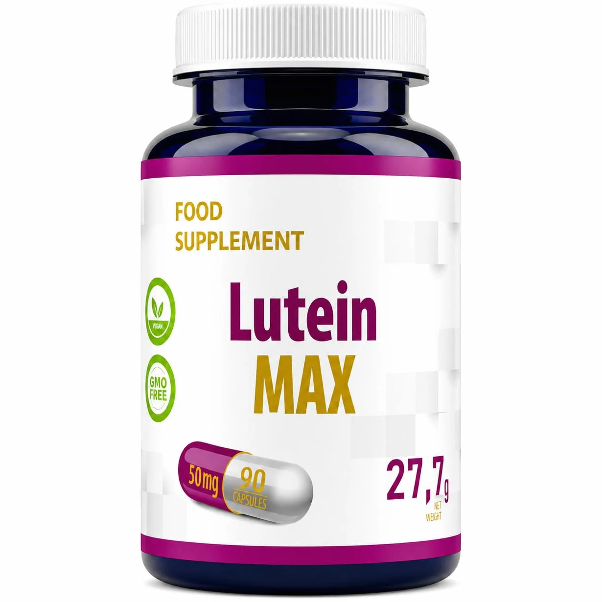 Hepatica Lutéine 50 mg avec Vitamine B2 | Extrait de Souci | 90 Gélules Véganes | Réserve 3 Mois | GMP & laboratoire indépendant