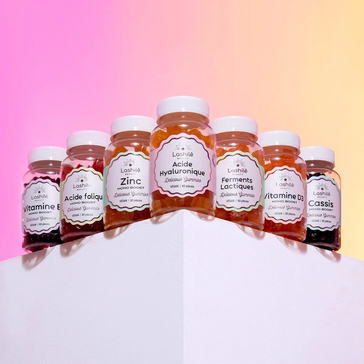 Lashilé Beauty - Compléments Alimentaires - Acide Folique (Vitamine B9) - Croissance des tissus maternels - Cure 30 jours - Fabrication Française