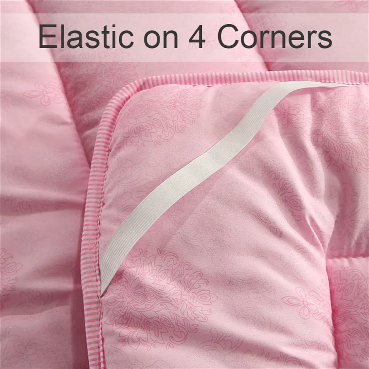 Highdi Matelas de Lit de Beauté avec Trou pour Le Visage, Pliable Doux Conforts Matelas Salon de Beauté à Tête Carrée pour Spa, Table de Massage, Lit de Massage (80x190cm,Rond-Blanc)