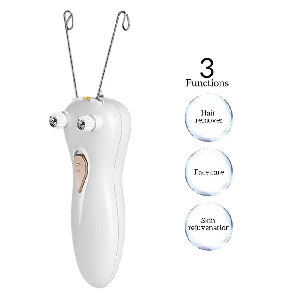 Épilateur à fil de coton épilateur Facial Rechargeable fil de coton corporel rasoir Machine beauté