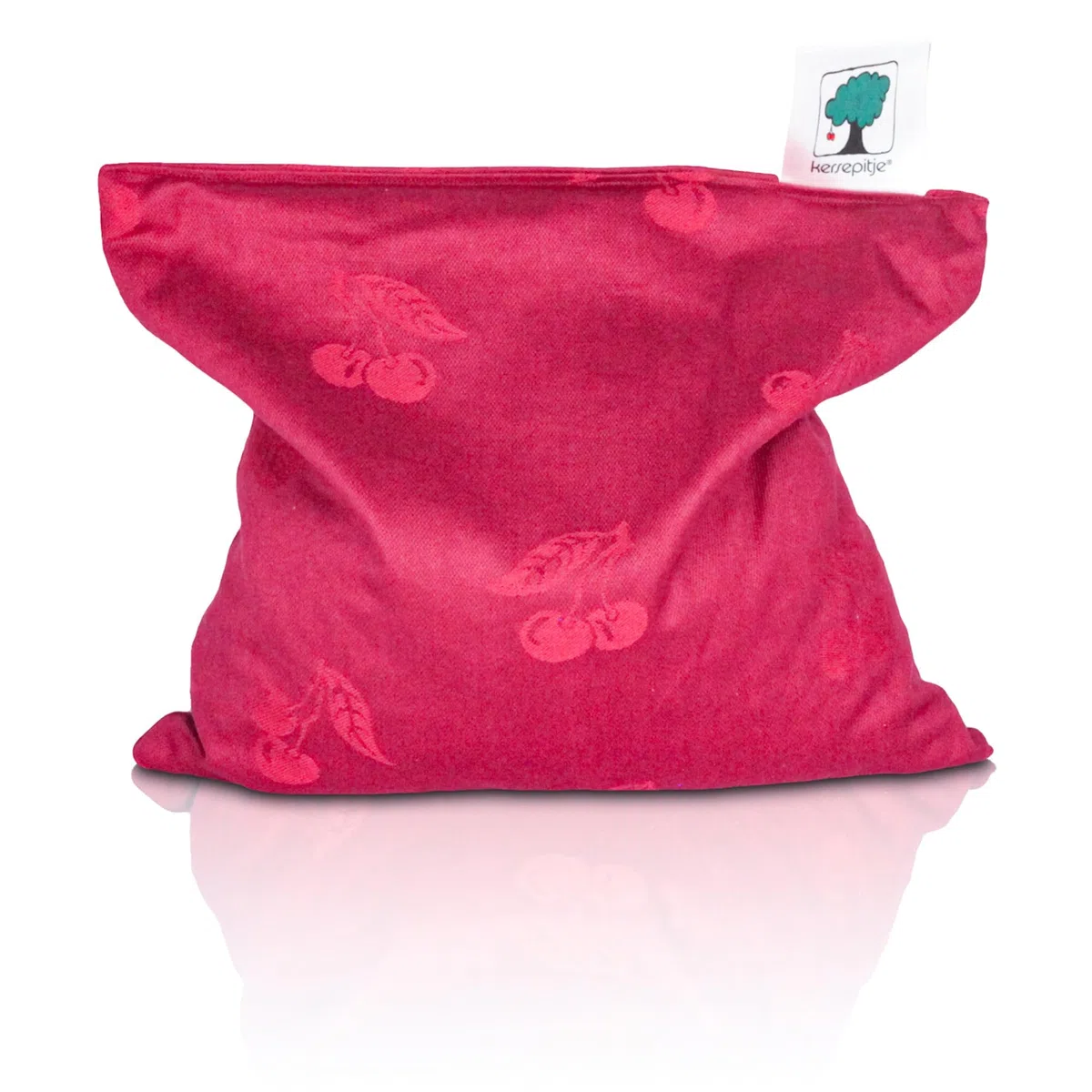 Classique Cerise Fosse Coussin, 27 cm Longueur x 27 cm Largeur x 3 cm Hauteur, Rouge