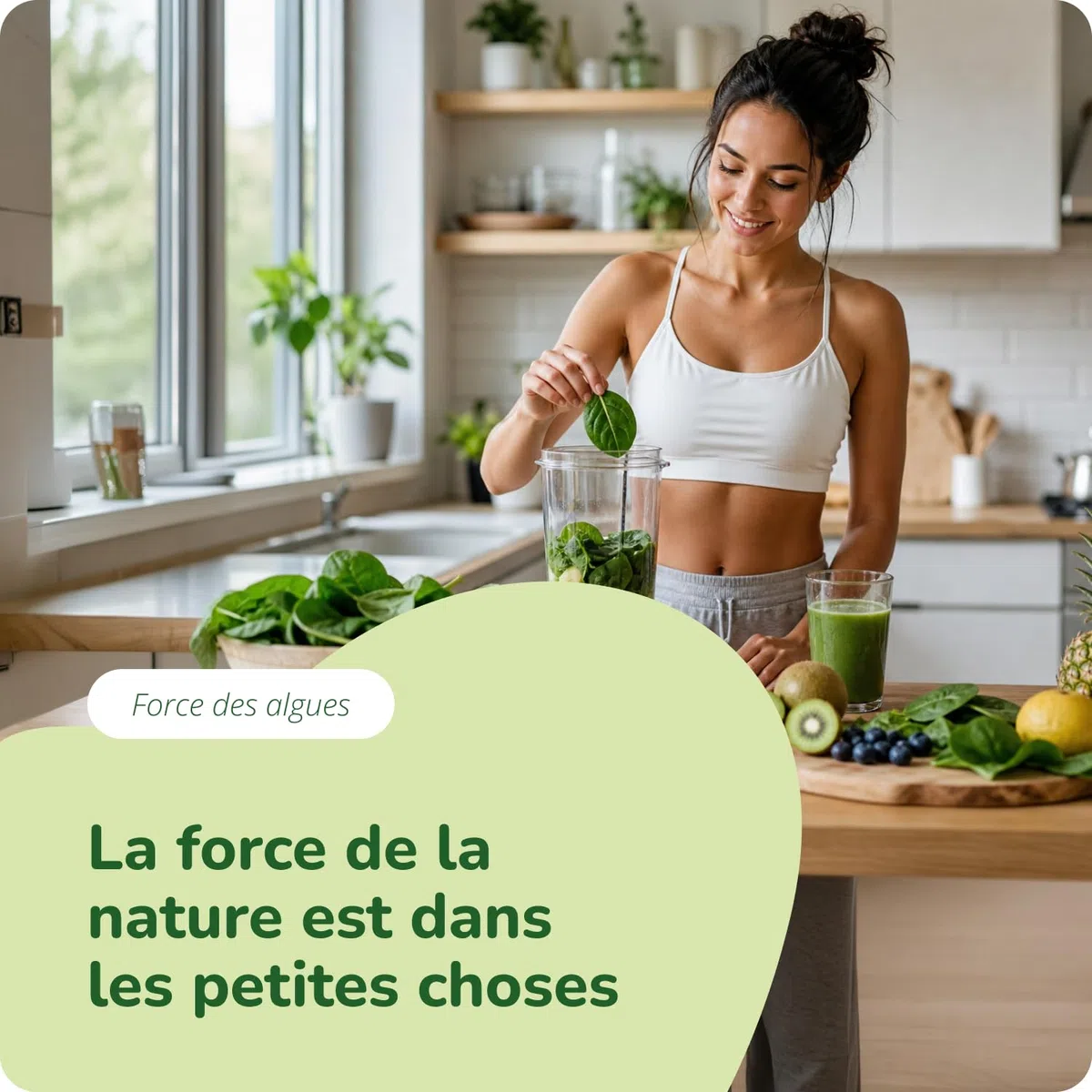 Spiruline + Chlorella BIO Vegavero® | Dose Élevée : 2000 mg | Detox + Antioxydant | GREEN SUPERFOOD 100% Naturel | Source de Vitamines, Minéraux, Protéines | VEGAN | 240 Gélules