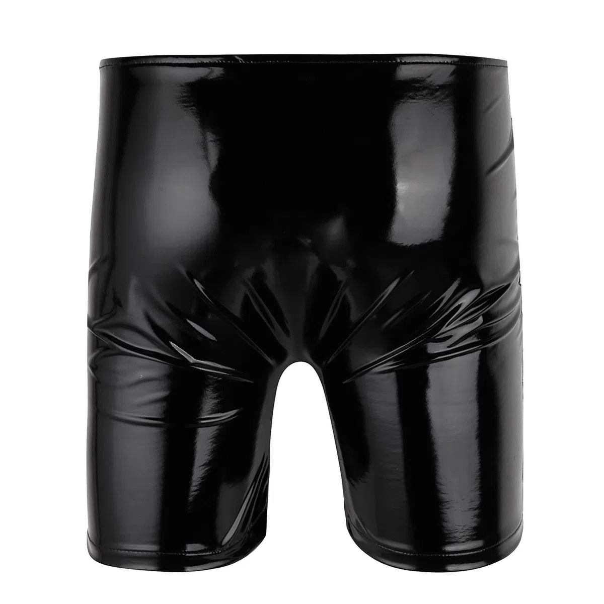 Sous-vêtements en maille pour homme, goût cuir doux, sous-vêtements, shorts, pantalons, pantalons en latex rouge