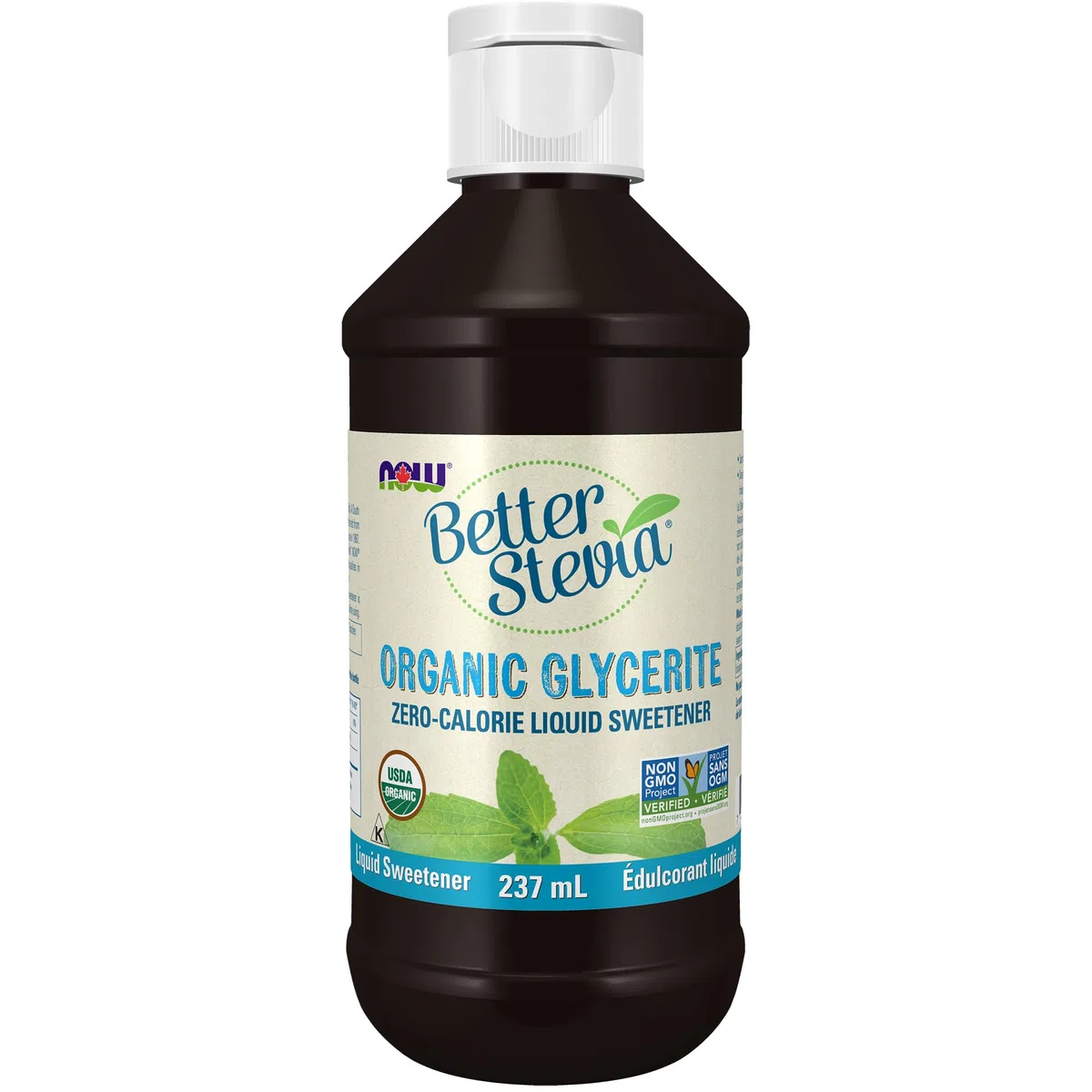 NOW Stevia Glycérite Liquide Sans Alcool 237mL