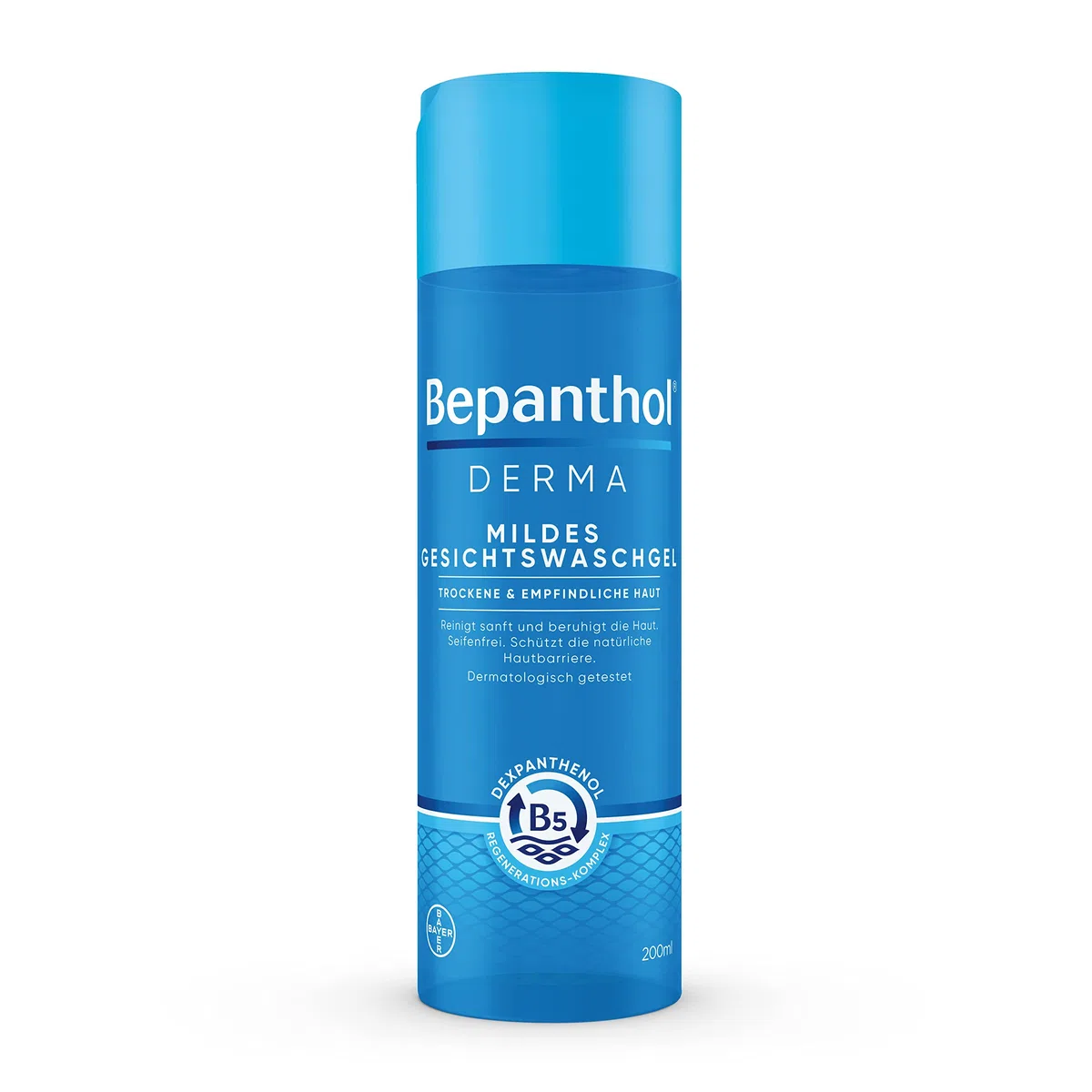 Bepanthol Derma Mildes Gesichtswaschgel, 200 ml Gel