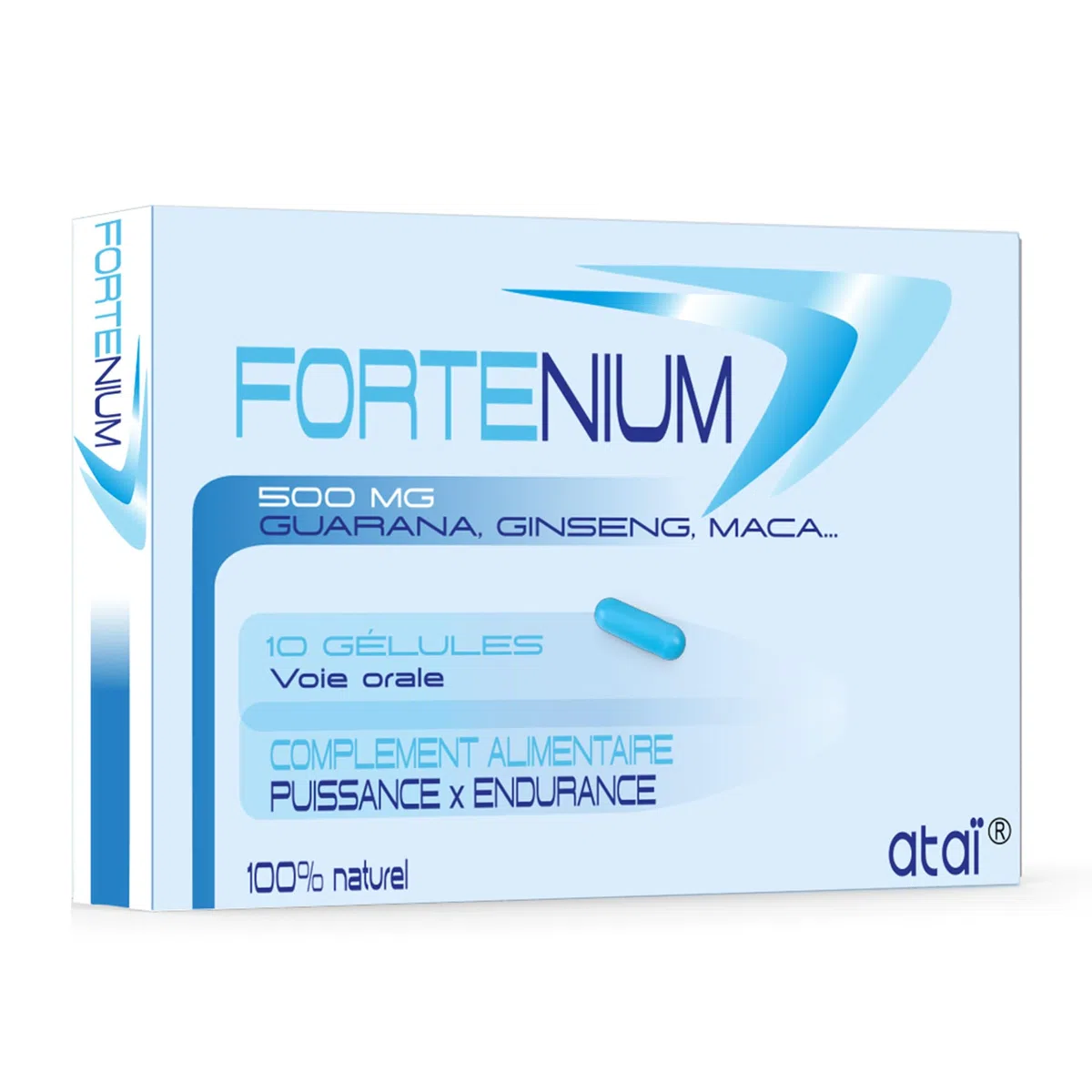 Formule améliorée Homme - Virilité énergie Masculine/Tonifiant Intense pour Homme/Performances et endurance / 10 gélules pour Circulation Sanguine/MACA PANAX GINSENG/FORTENIUM ataï