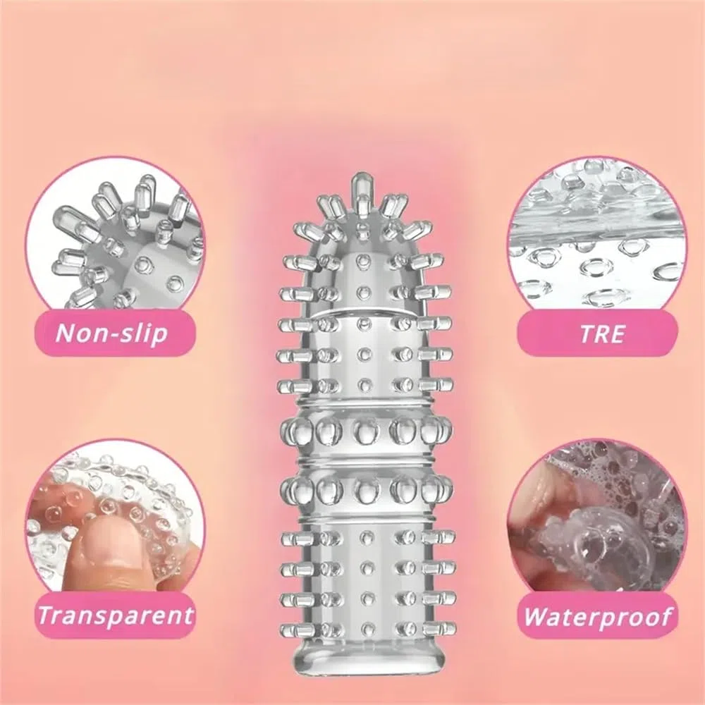 Ensemble de 4 pièces de couvre-doigts en silicone, un beau cadeau pour les femmes