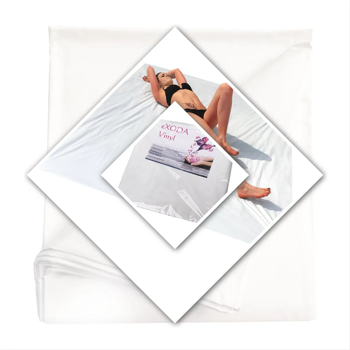 Exoda Laken imperméable 200x230 cm Housse de Matelas Lavable antibactérien résistant aux Allergies 02 pour Enfants Facile à Nettoyer hygiénique