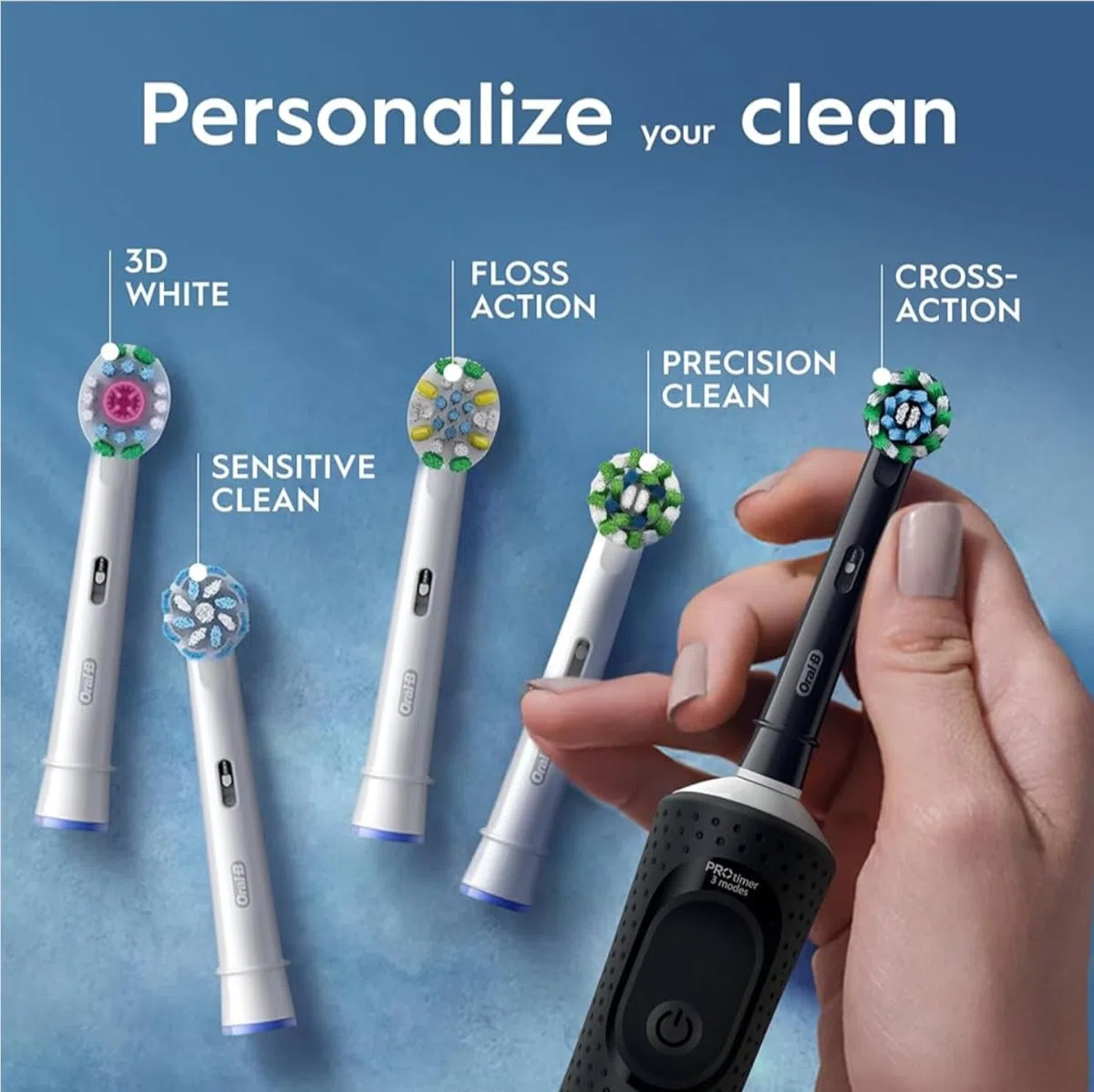 Brosse à dents électrique Oral-B Vitality Pro Noir