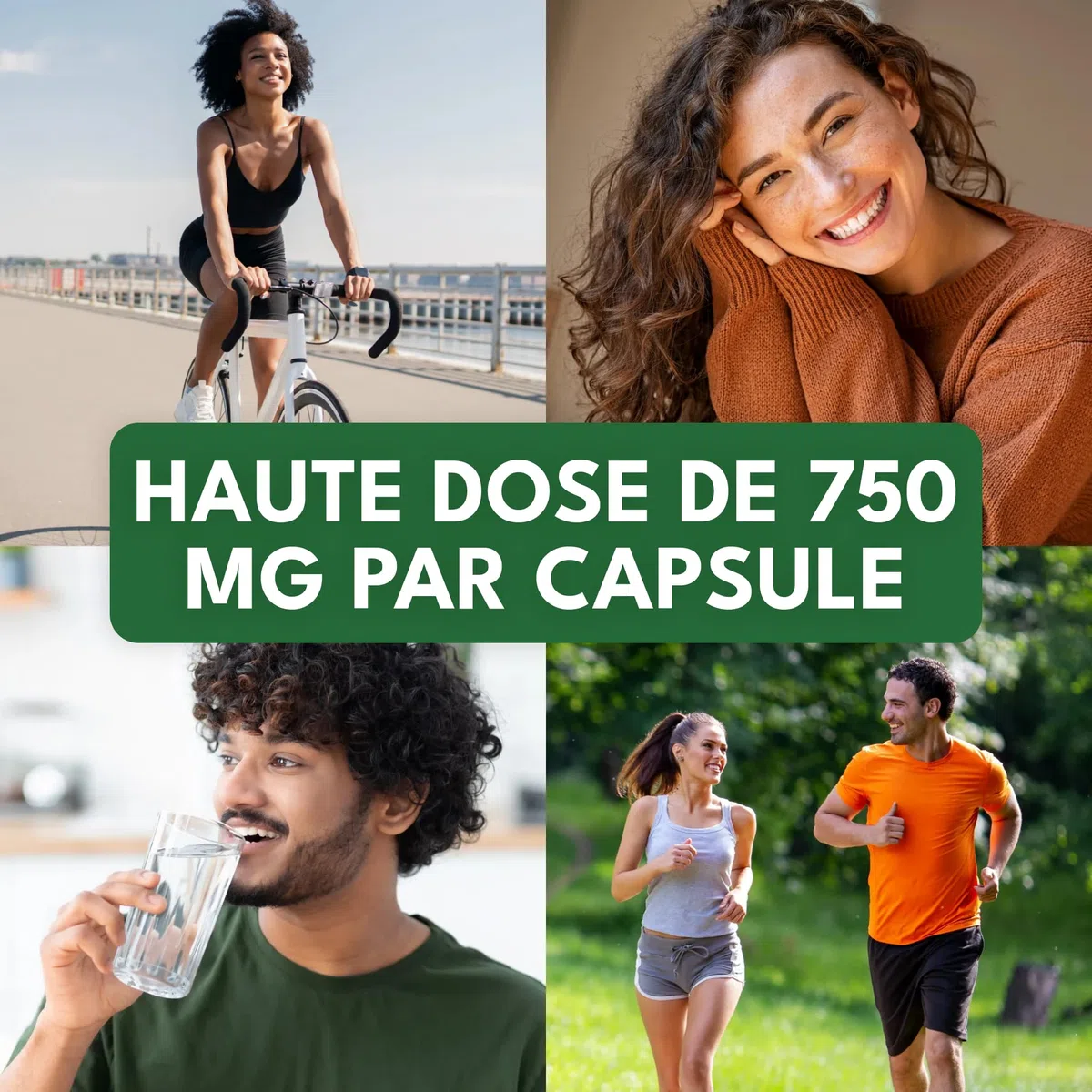 Green Naturals L-Glutamine 3 000 mg par jour – 240 gélules | Forme libre issue de fermentation · Vegan · Sans additifs · Cure de 2 mois