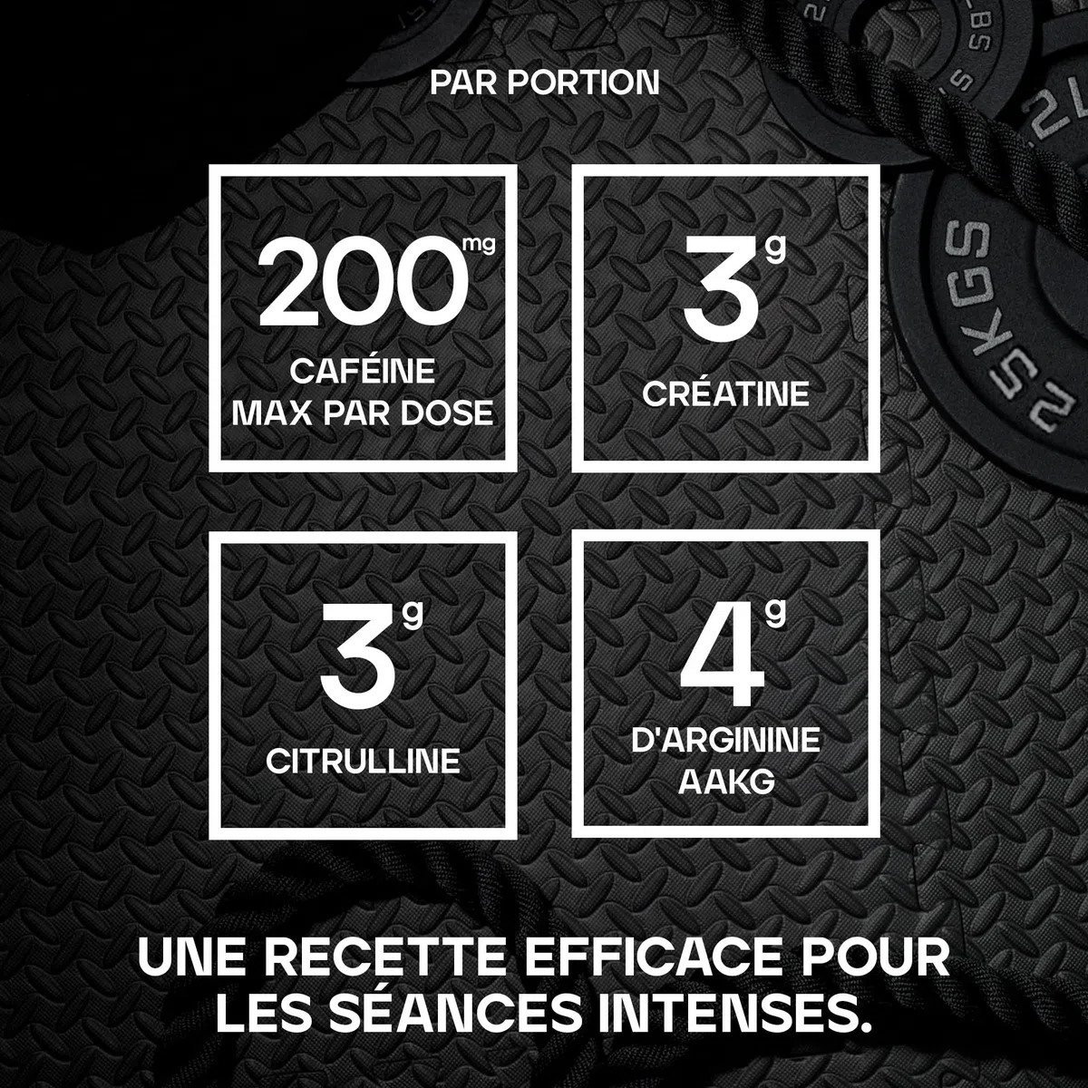 Bulk Poudre Pré-Workout Dope | Blue Framboise | 3g Creatine per Serving | 200mg Caffeine | Citrulline Malate & Arginine AKG | Beta-Alanine | Energy, Focus & Performance | 510g Supplement