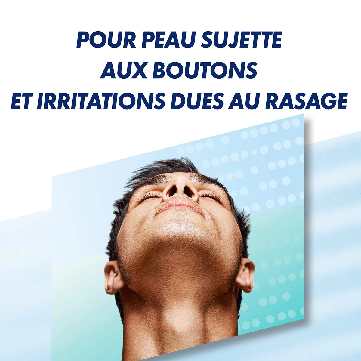 Gillette Lames de Rasoir Homme SkinGuard Sensitive, Pack de 8 Cartouches | Remplacement Conçu pour la Peau Sensible, 2 Bandes Lubrifiantes, Protège la Peau Sujette aux Boutons et Irritations