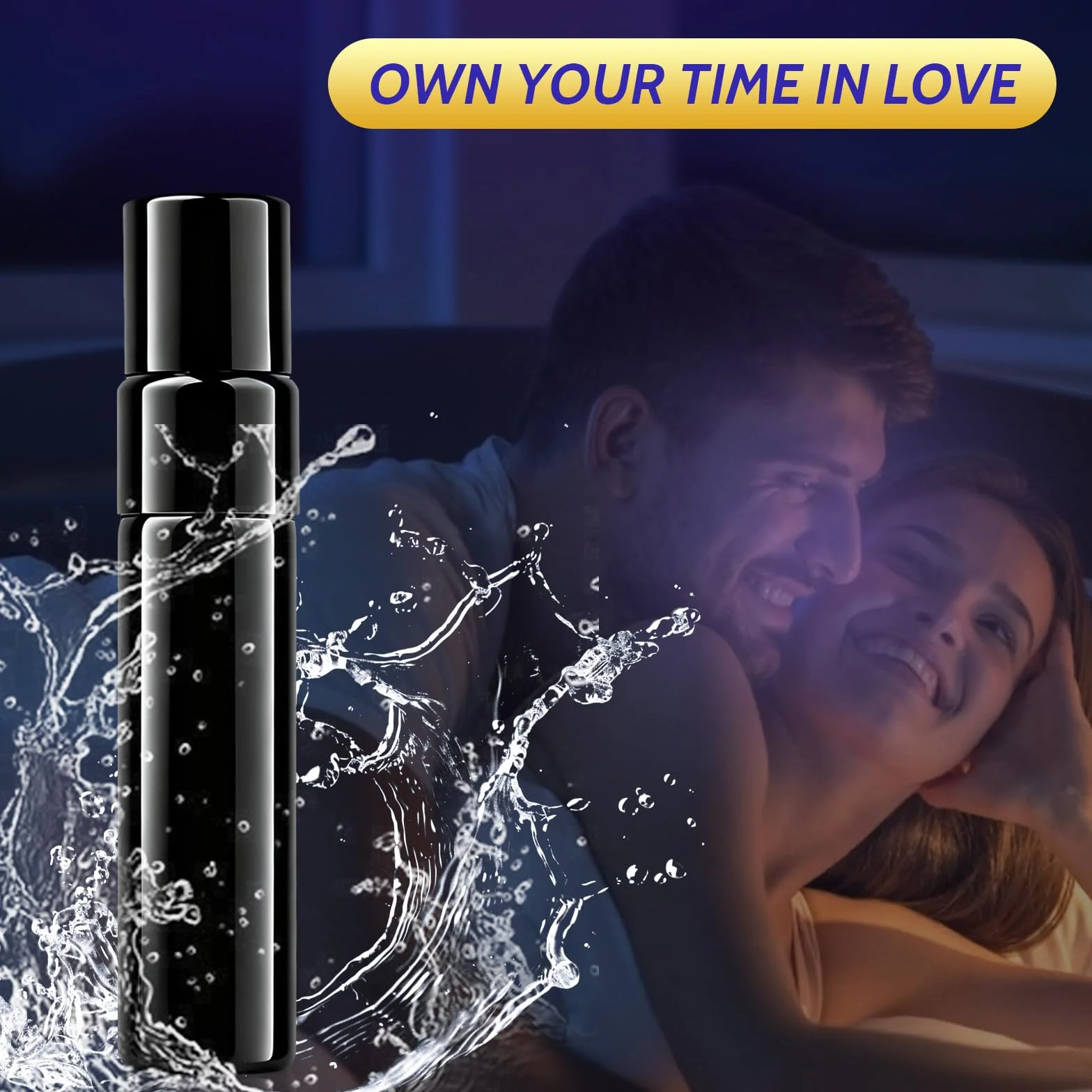 Spray Retardant pour Homme - Formule Végétale Douce aux Extraits Naturels - Aide à Prolonger le Plaisir de l'Intimité - Flacon 5ml