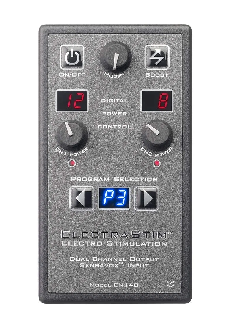Electrastim SensaVox EM 140 Electrobox Electrosexe Article BDSM