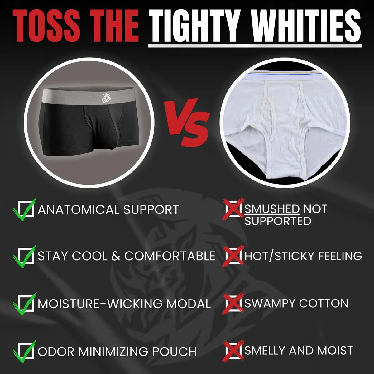 RM Real Men Men's Real Men Boxershorts Modal Pouch D 3er Pack Boxer Briefs (Pack of 3)