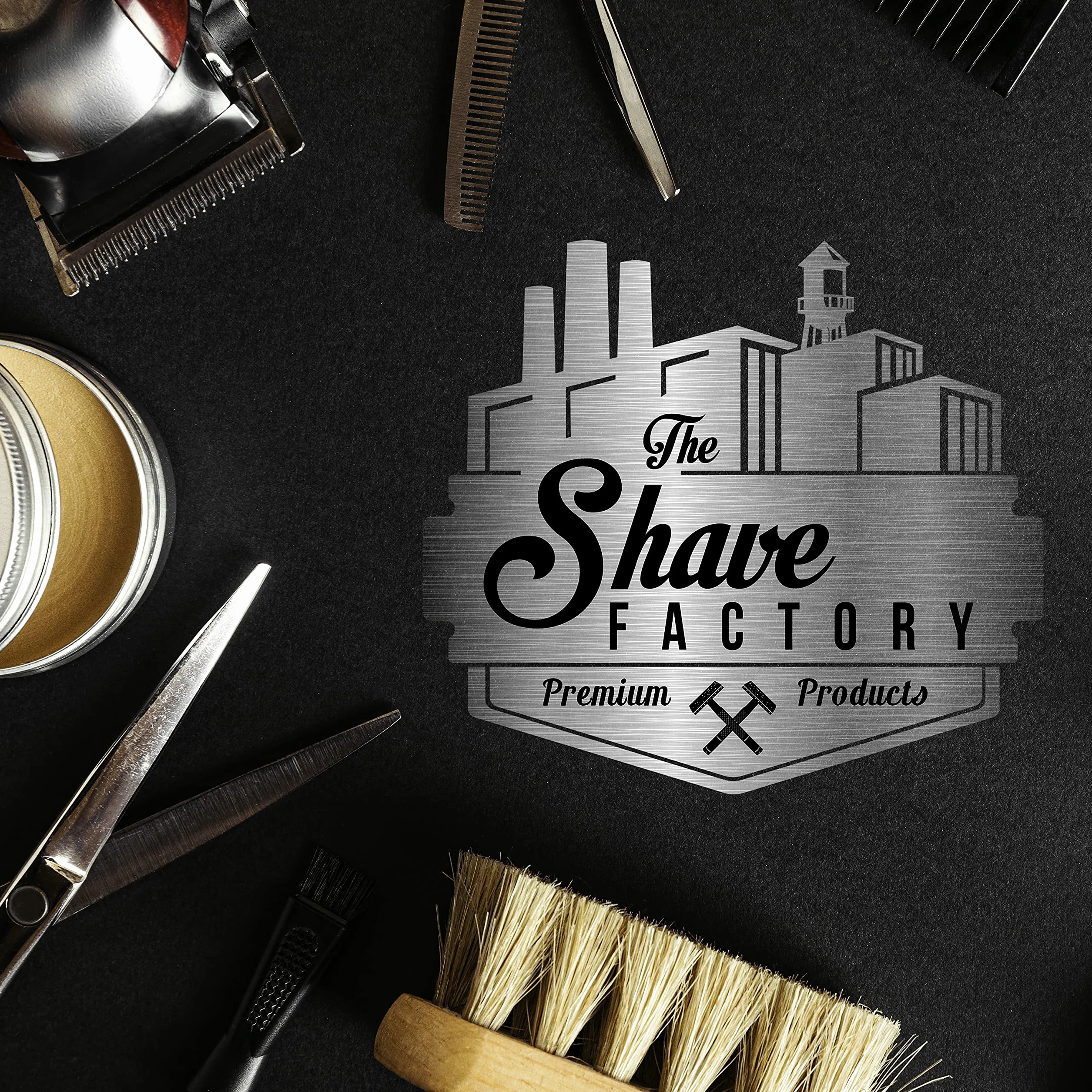 The Shave Factory Clipper Spray 3 en 1 Clippercare pour barbiers – Solution de lubrification, de refroidissement et de nettoyage de qualité professionnelle pour une performance optimale de la tondeuse