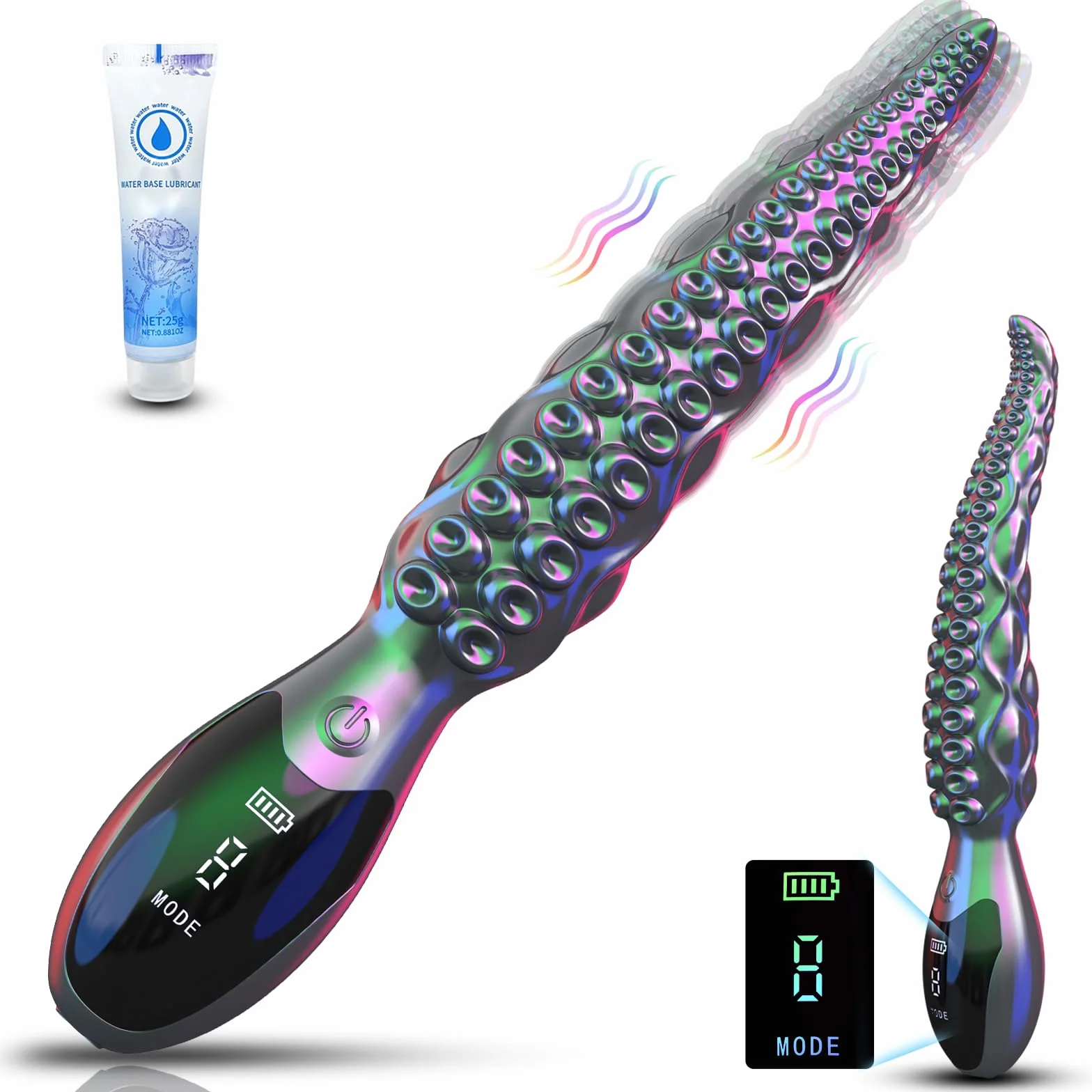 Sex Toýs Femme Gode Vibromasseurs - Vibromasseur Femme Clitoridien Puissant Avec 9 Modes de Vibration & Écran LED,Gode Vibro Masseur Plug Anal Sex Toys Couple,Gode Vibro Masseur Plug Femme Débutante.