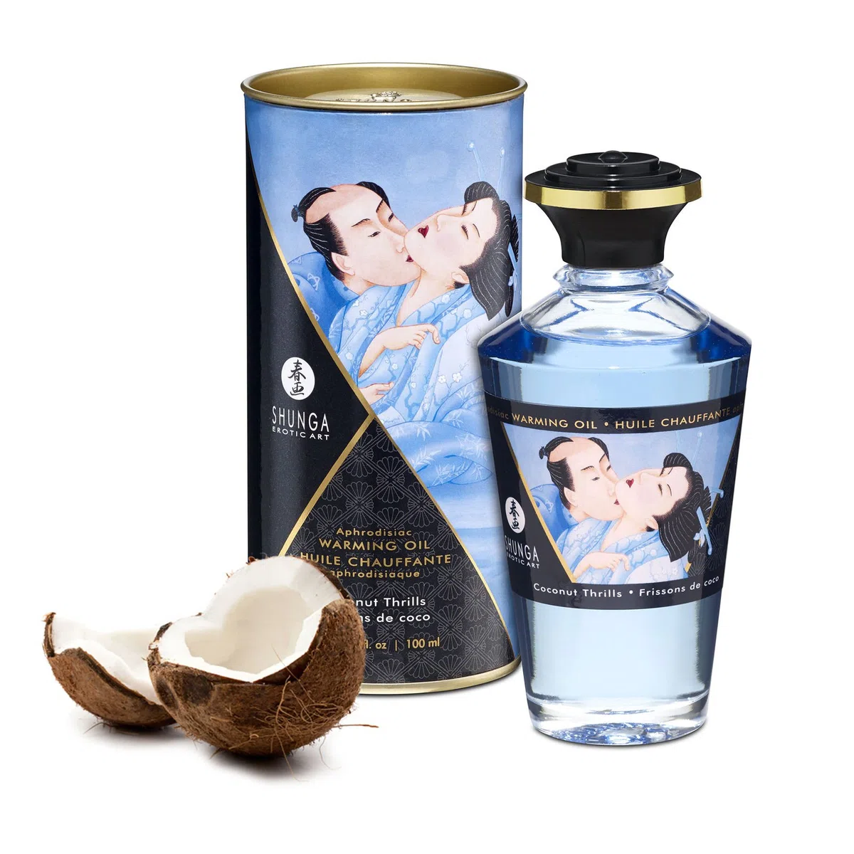SHUNGA Huile Chauffante Frisson de Coco 100 ml