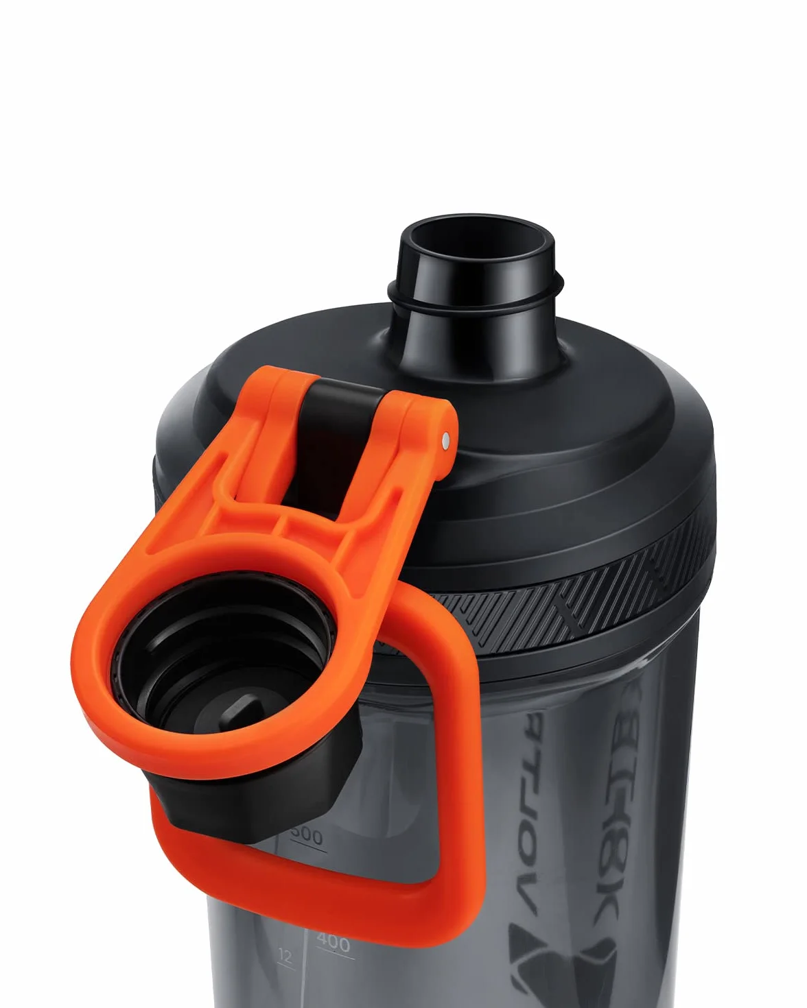 VOLTRX Shaker Bottle, Gallium USB C Rechargeable Electric Protein Shake Mixer, Shaker Cups for Protein Shakes and Meal Replacement Shakes, BPA Free, Made with Tritan, 24oz