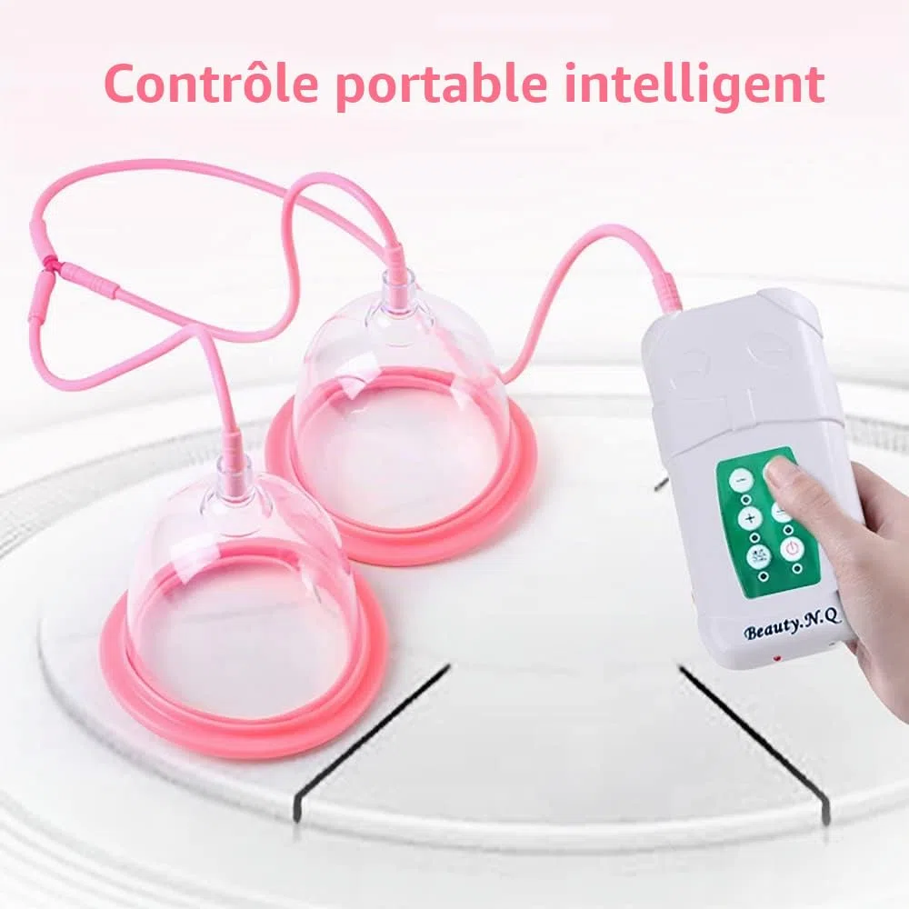 Pompe électrique pour grossissement du sein - Pour les seins plus grands - Agrandissement des seins - Pour massage de la poitrine sous vide - Coupe CD