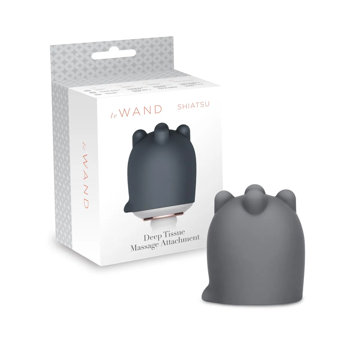 Le Wand Shiatsu Deep Tissue Kits de massage Gris Taille unique