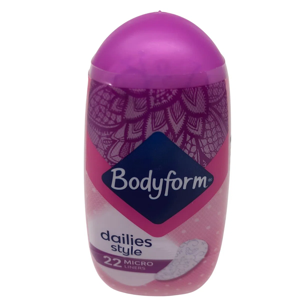 Bodyform Micro Liners Style Quotidien Protège-Slips Discrets pour Femme, Lot de 4 Paquets de 22 Serviettes Hygiéniques, Total de 88 Doublures