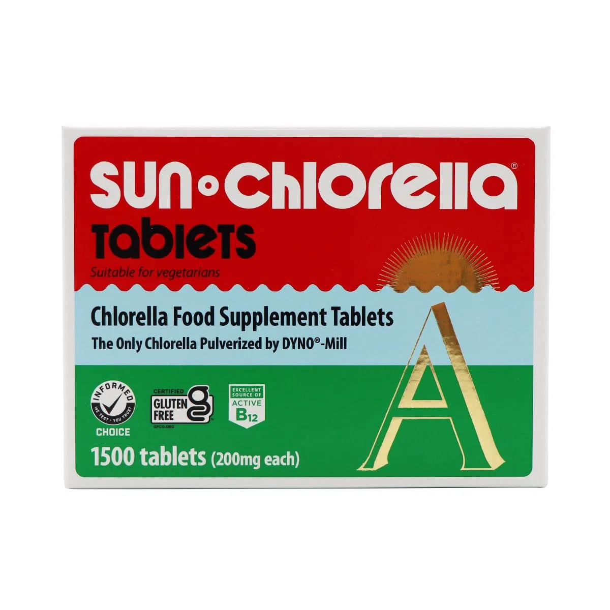 Sun Chlorella A 1500 comprimés