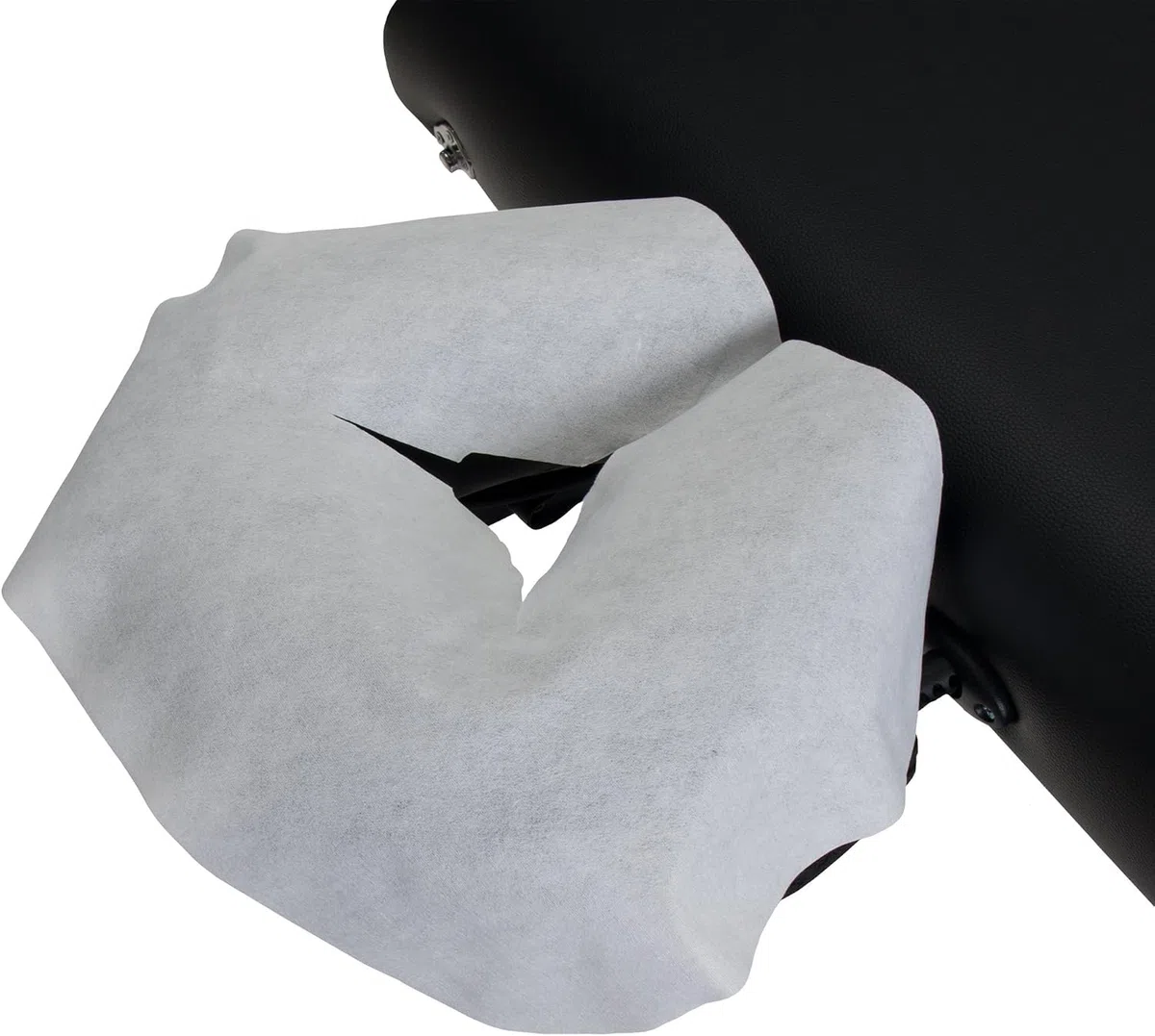 EARTHLITE Protège-têtière en papier jetable – Qualité médicale, ultradoux, luxueux, ne colle pas (100 unités)