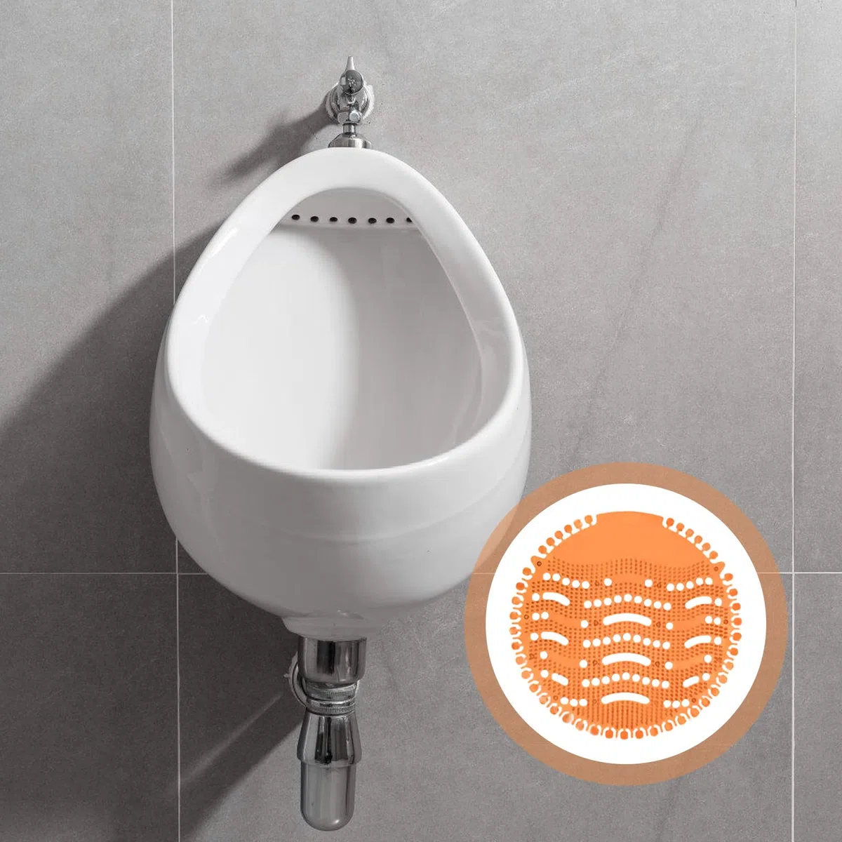 Ecrans Pour Urinoir, 16 Pièces Desodorisant Urinoir, Filtre D'urinoir, Pastilles Urinoir, Tapis d'Urinoir Désodorisant pour Urinoir pour salle de bain Hôtels Toilettes
