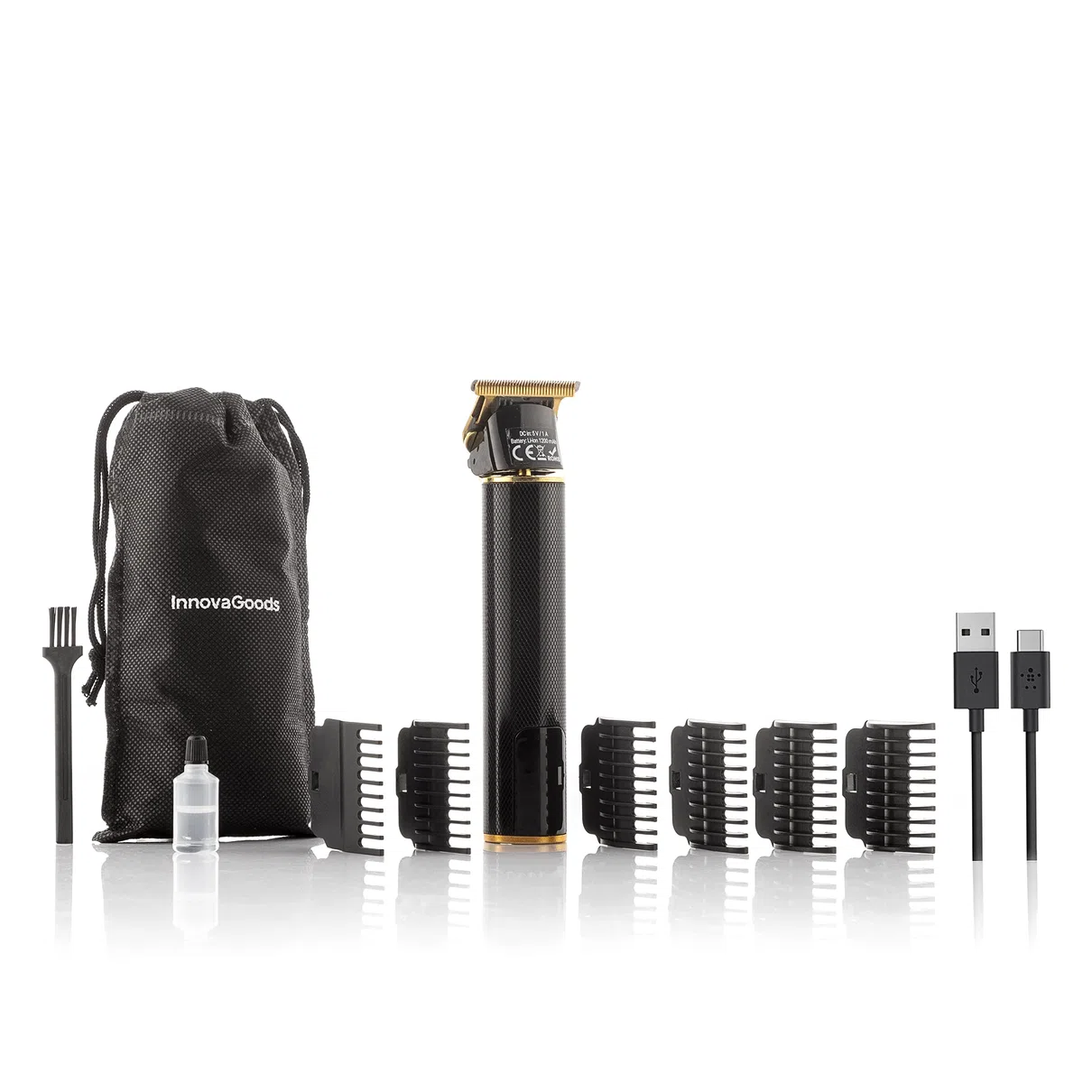Tondeuse à Cheveux Professionnelle Rechargeable avec Accessoires V0103734 InnovaGoods
