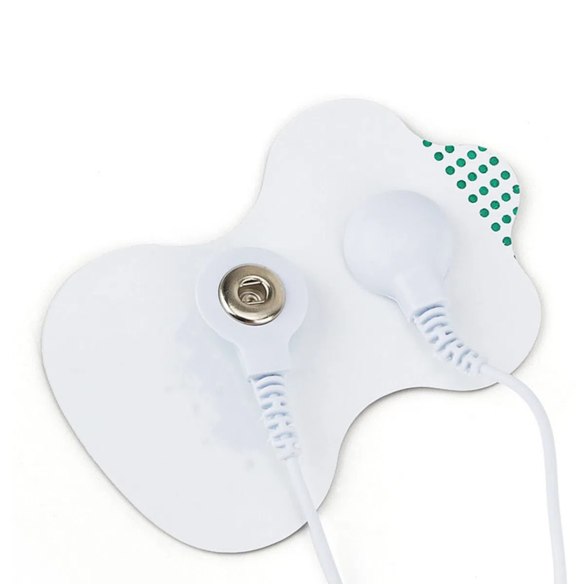 TENS Lot de 50 électrodes réutilisables, pour électrodes thérapeutiques, pour instrument de massage, physiothérapie, masseur corporel