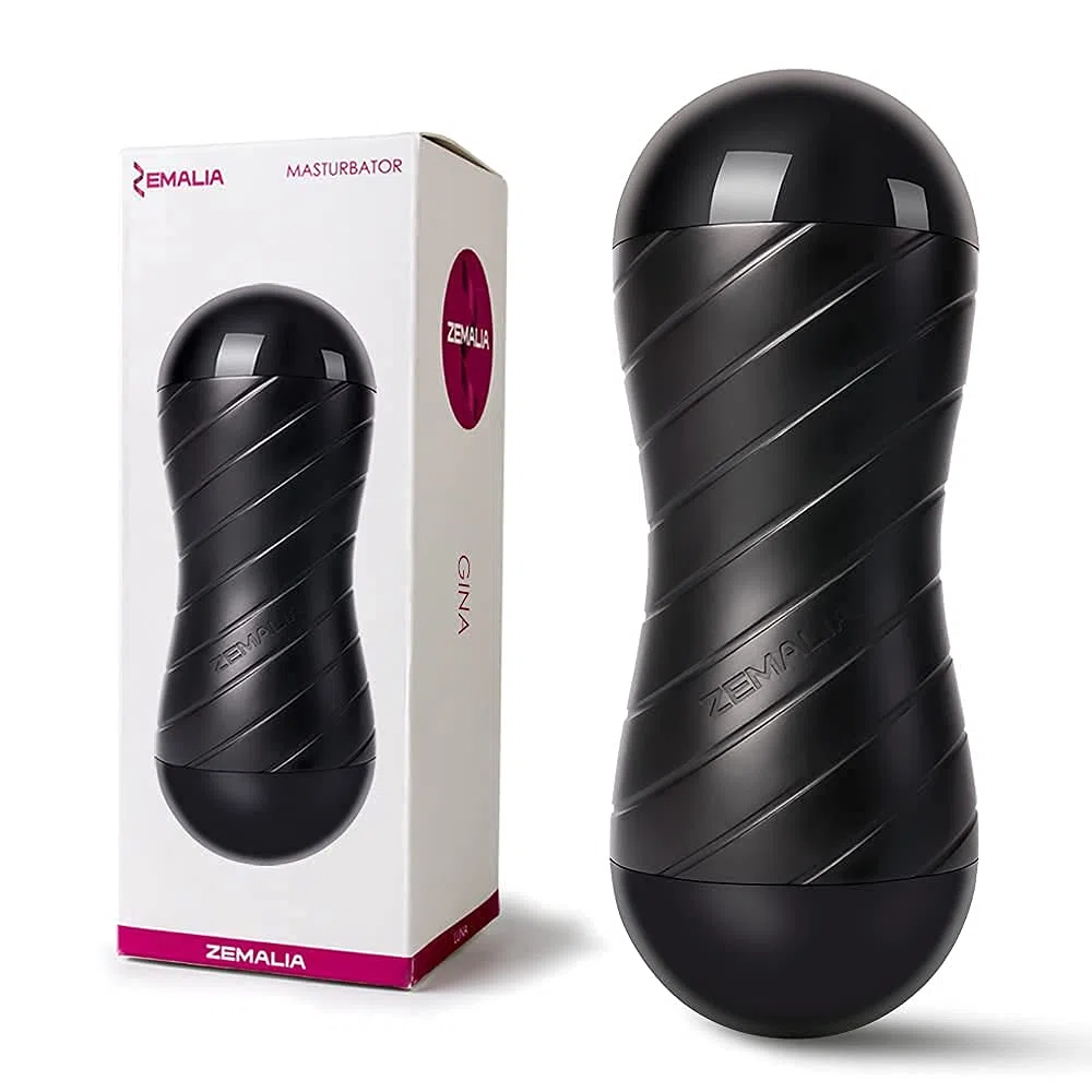 Zemalia masturbateur pour hommes avec vagin réaliste et bouche avec langue