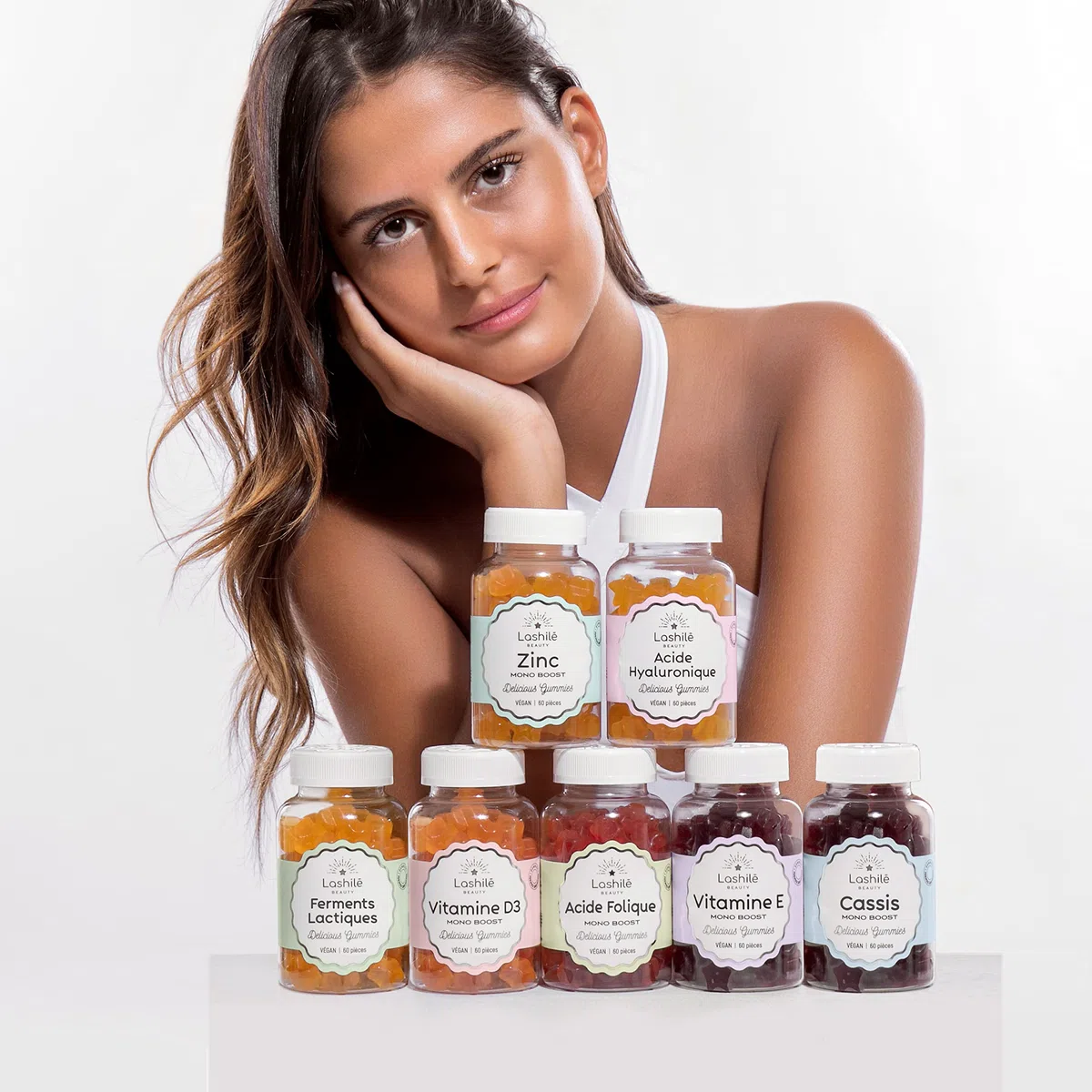 Lashilé Beauty - Compléments Alimentaires - Acide Folique (Vitamine B9) - Croissance des tissus maternels - Cure 30 jours - Fabrication Française