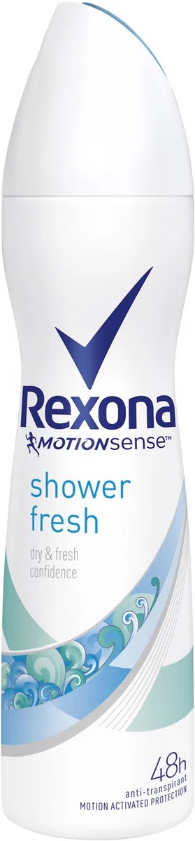Rexona Shower Fresh Lot de 6 déodorants en spray pour femme 6 x 150 ml