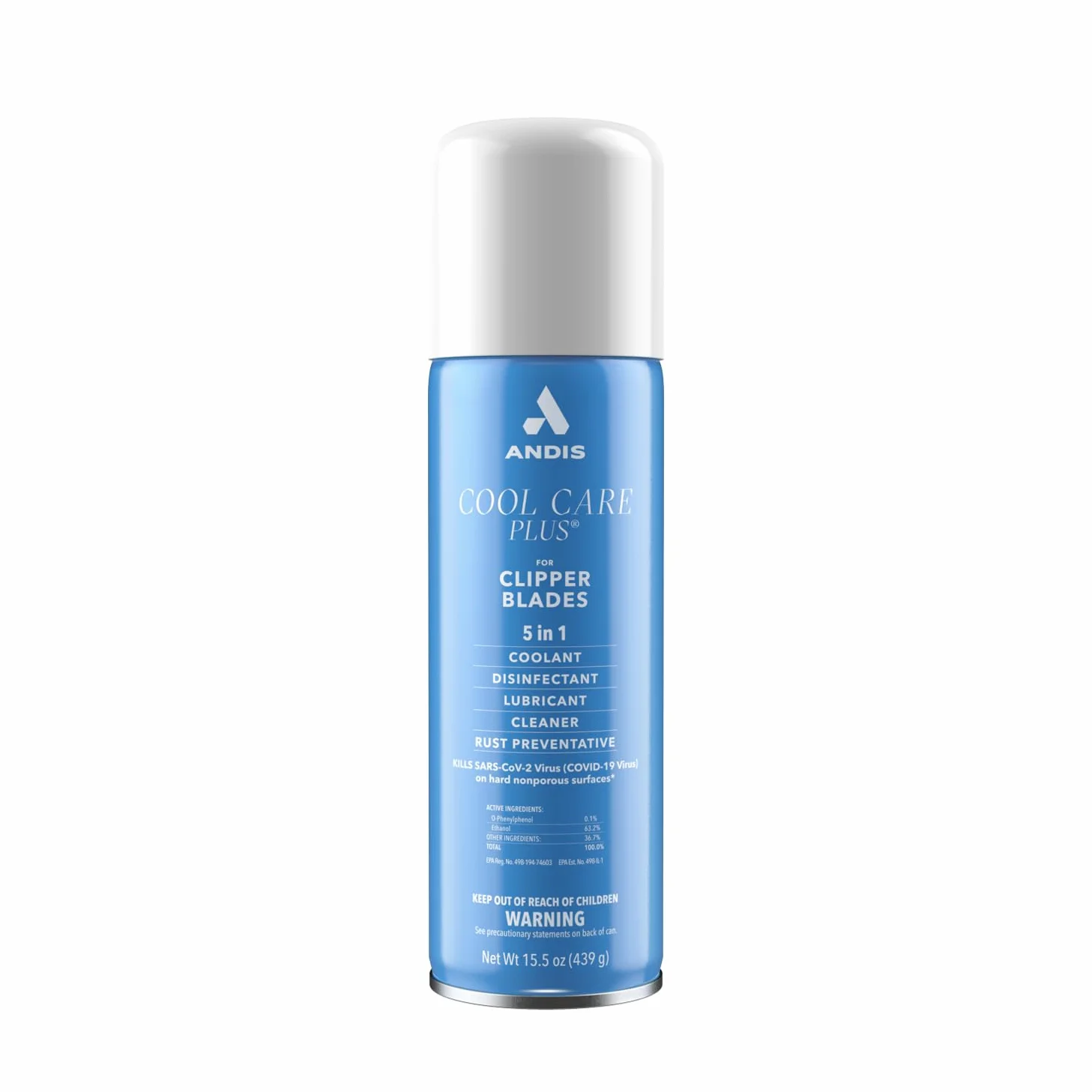 Andis 5-in-1 Cool Care Spray 439 g, 15.5 oz