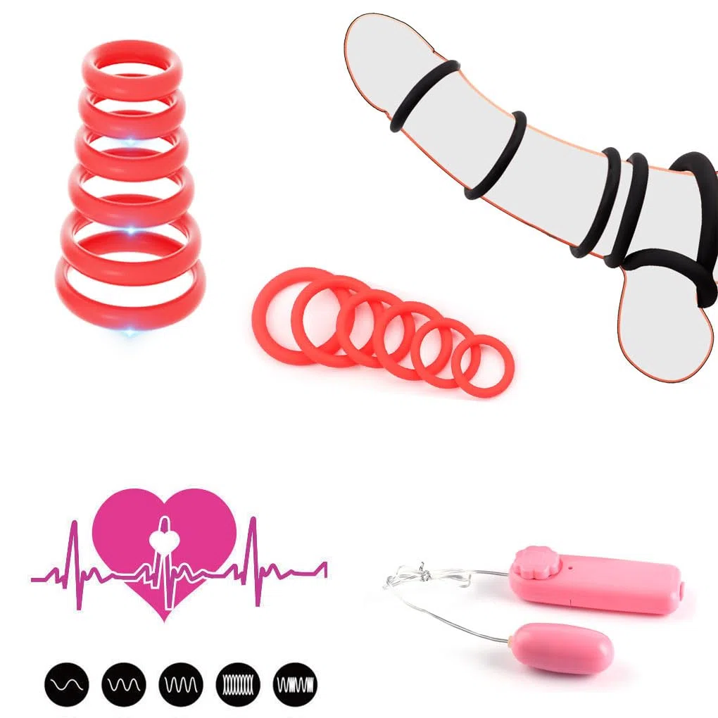 Jouets BDSM pour couples adultes, 33 Pièces Kits de Bondage SM Erotiques Ensemble de Servitude Sextoys Anal Plug Butt Plug Set pour Les Débutants Jouets Sexuels