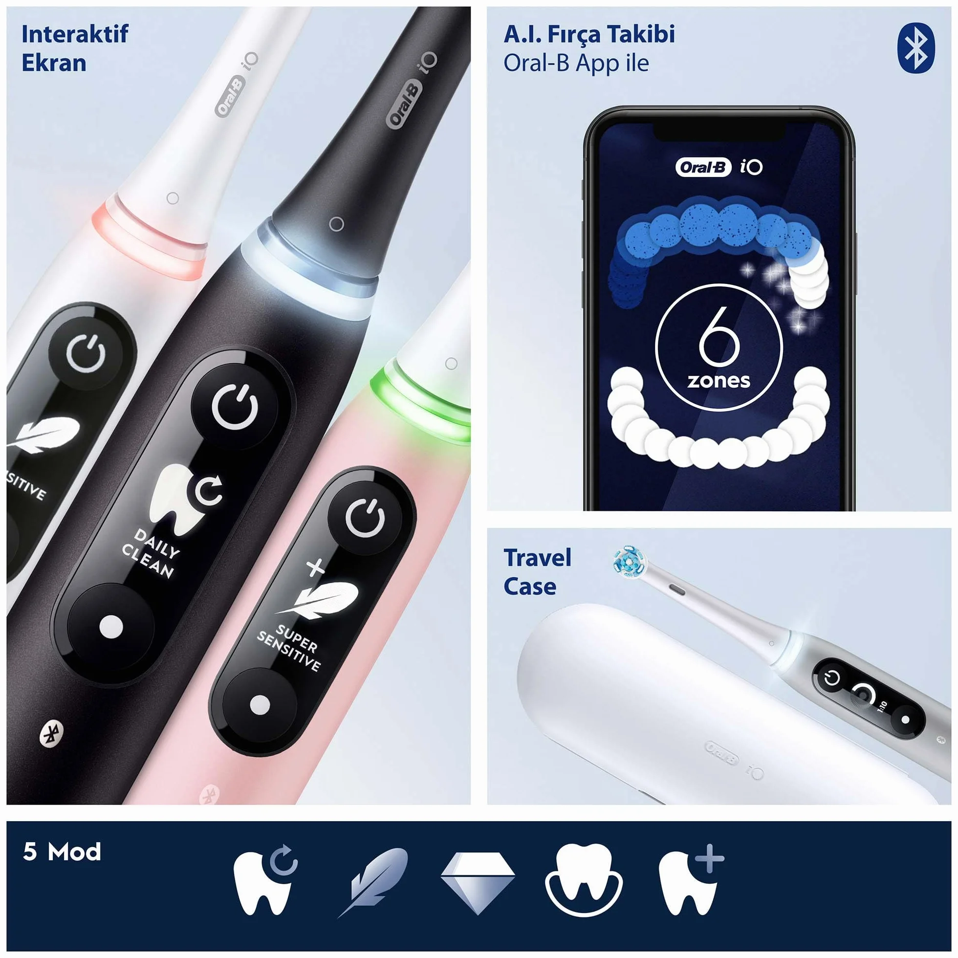 Oral-B IO Series 6 Noir + étui