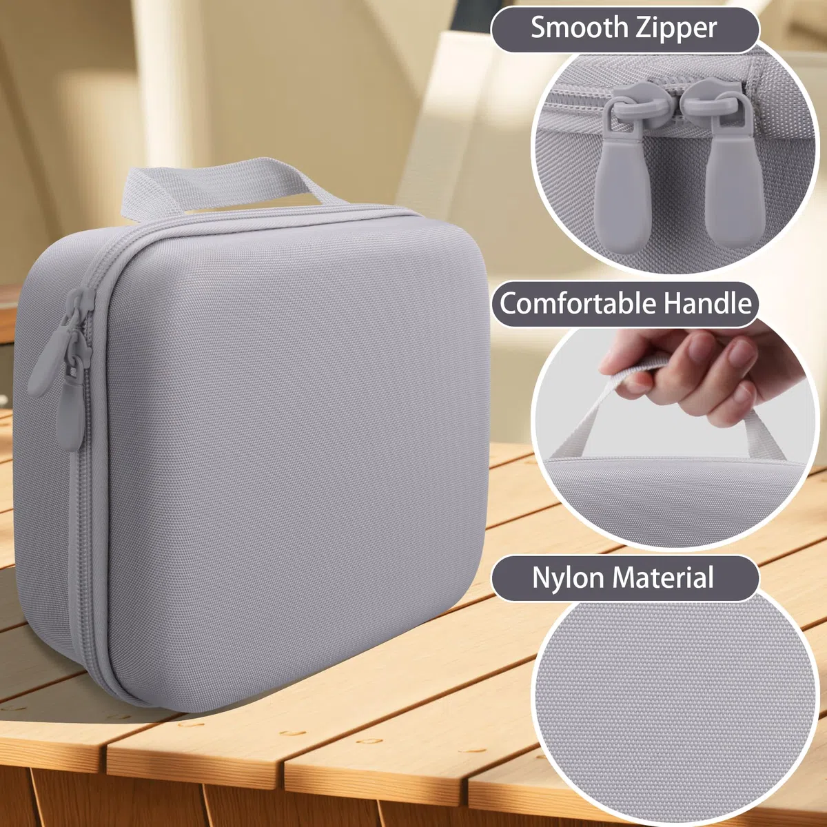 co2CREA Dur Étui de Voyage Rigide Housse Cas coque pour OMRON X4 X3 X2 M4 M3 Smart moniteur de tension artérielle Bluetooth(boîte Seule,Case Only)